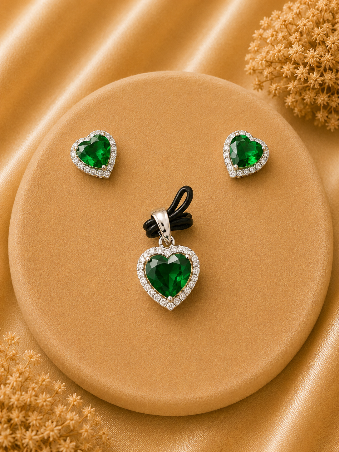 925 SILVER PENDANT SET PS043