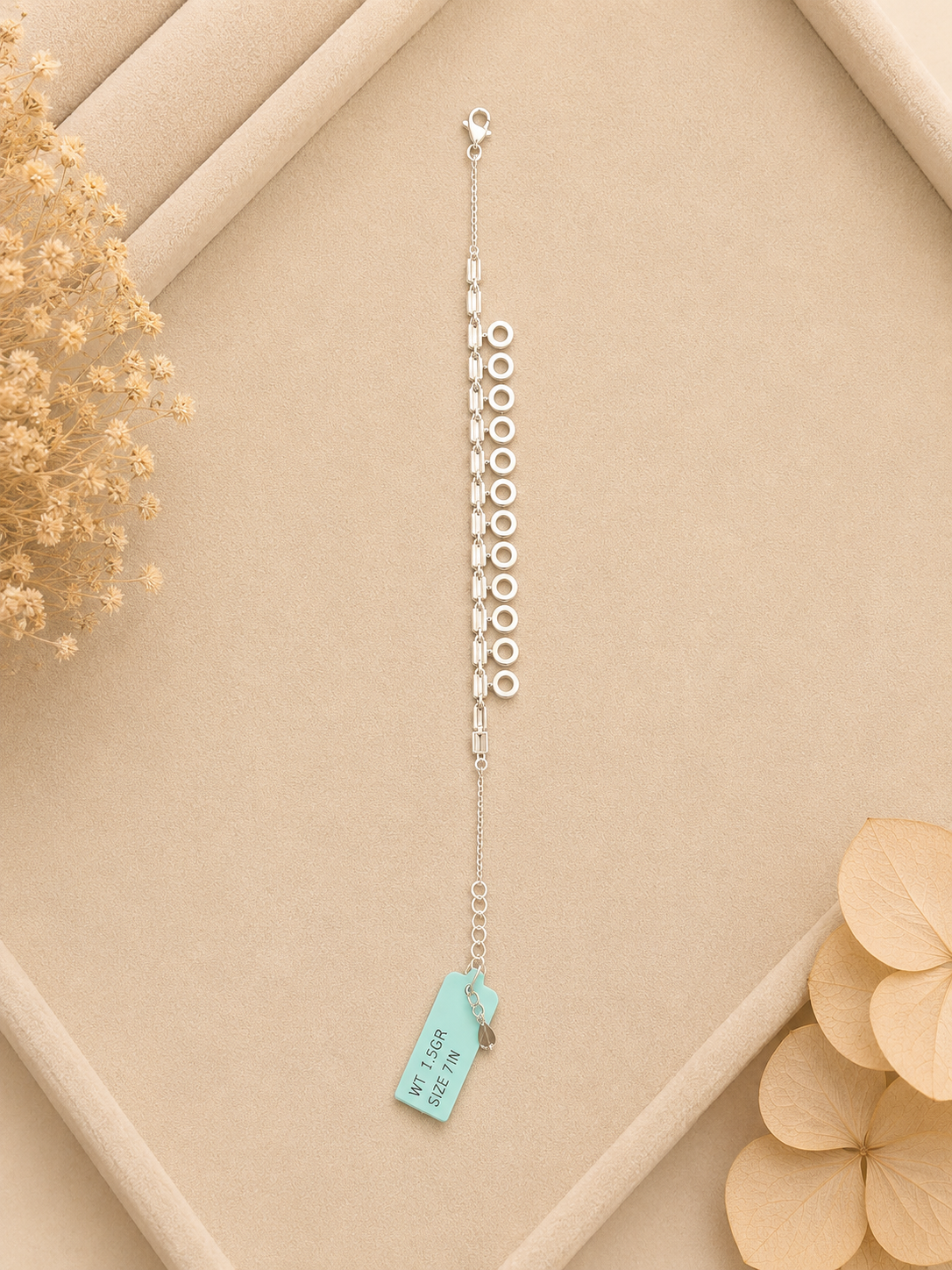 925 SILVER CHAIN BRACELET GB089