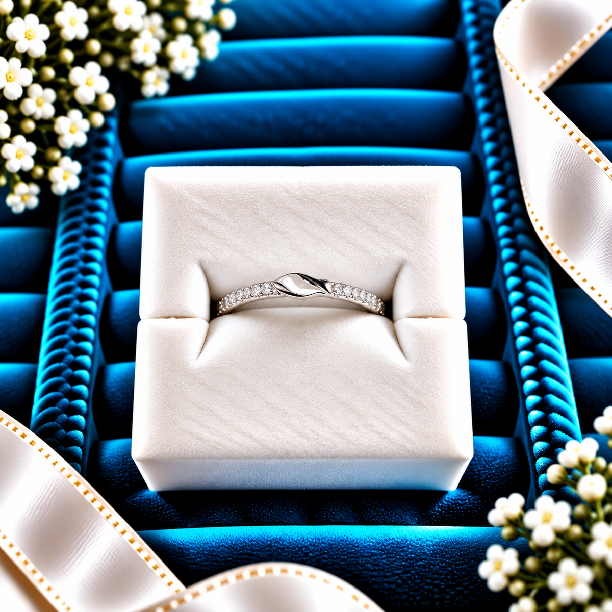 925 SILVER RING SIZE 8 GR621