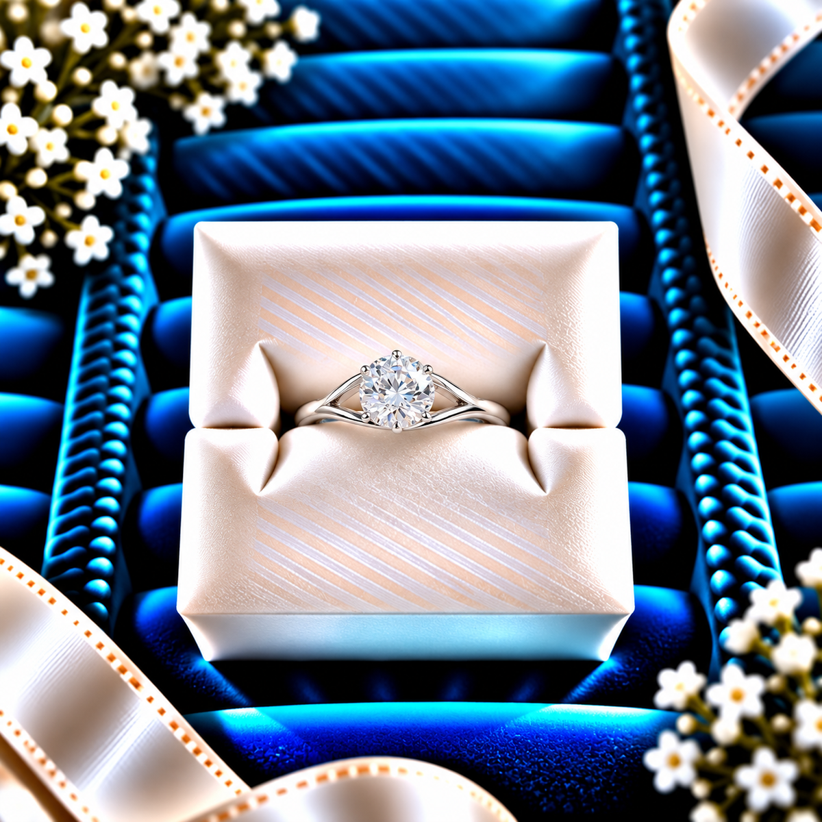 925 SILVER RING SIZE 4 GR014