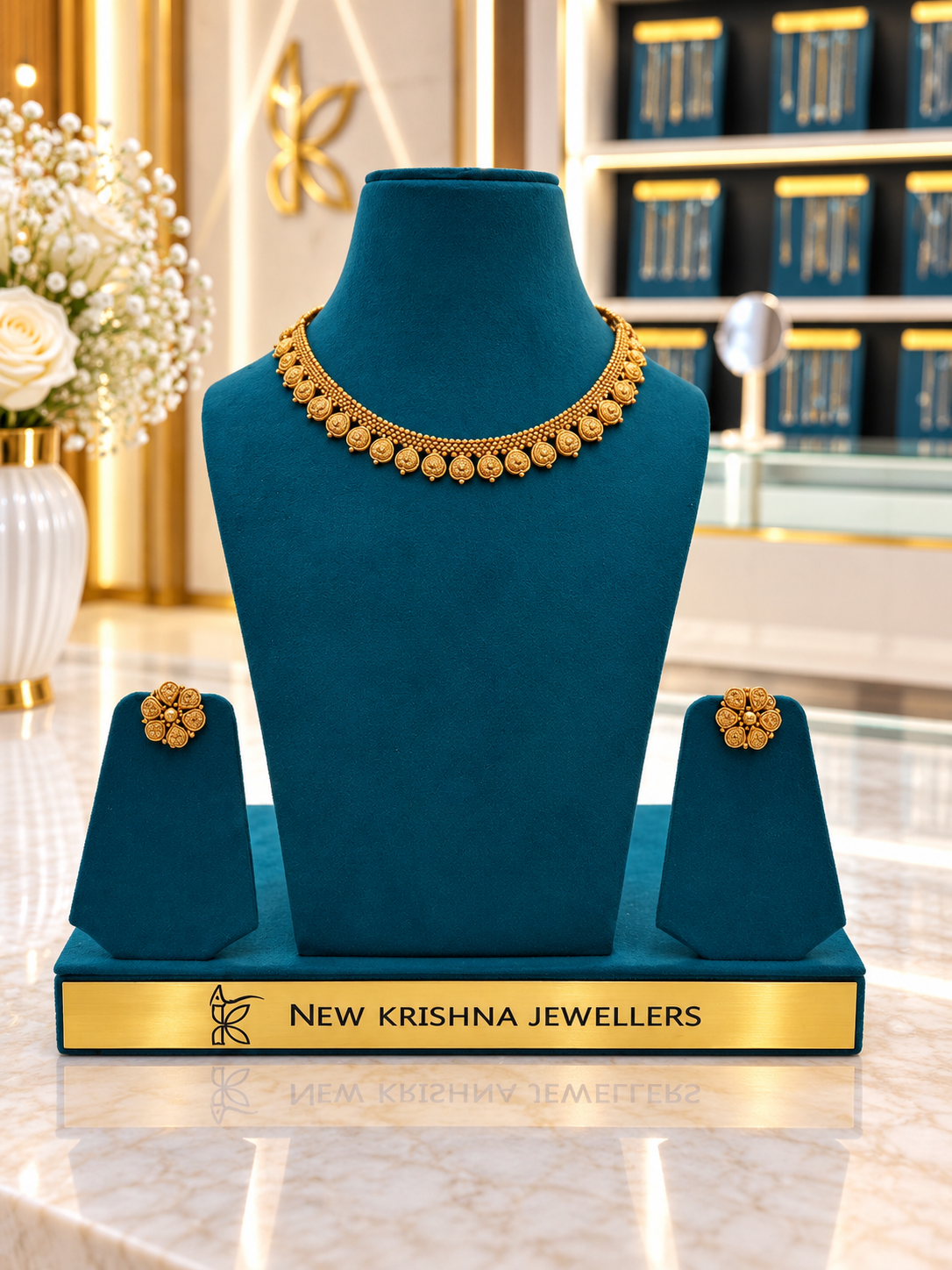 PURE SILVER GOLD PLATED SET GP163