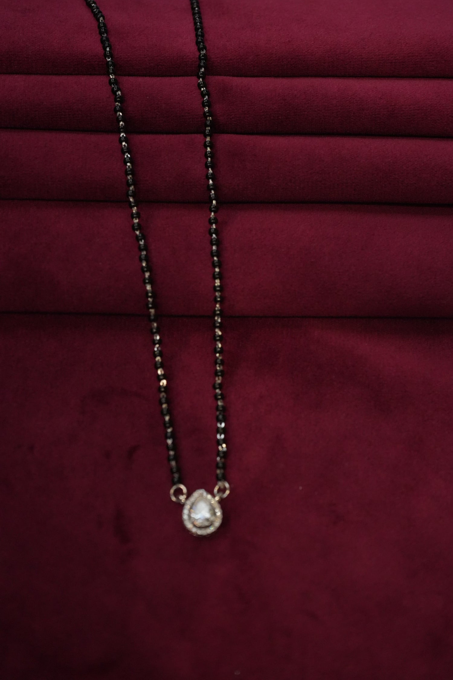 SILVER MANGALSUTRA MG013