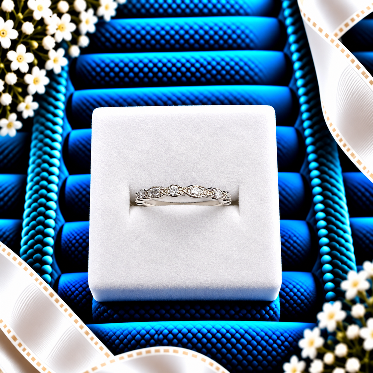 925 SILVER RING SIZE 6 GR325