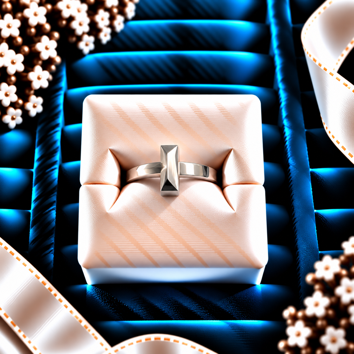 925 SILVER RING SIZE 7 GR377