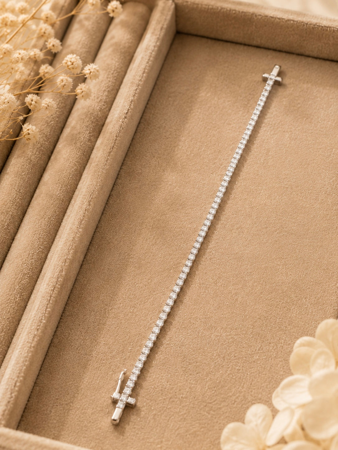 925 SILVER TENNIS BRACELET GB234