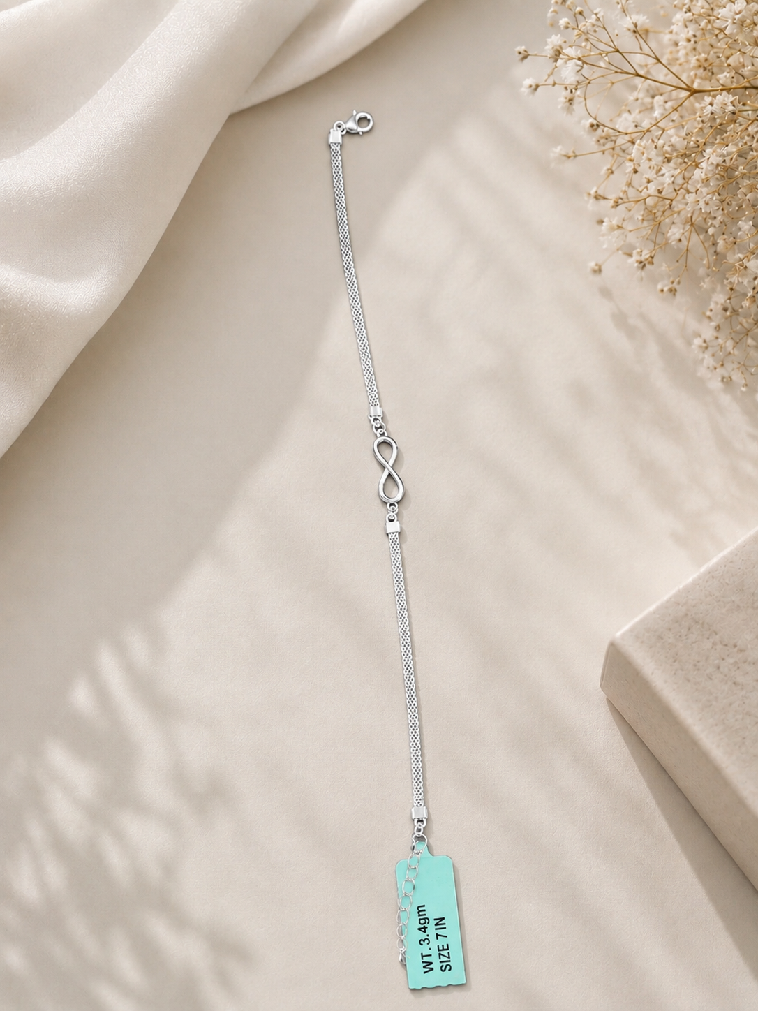 925 SILVER CHAIN BRACELET GB083