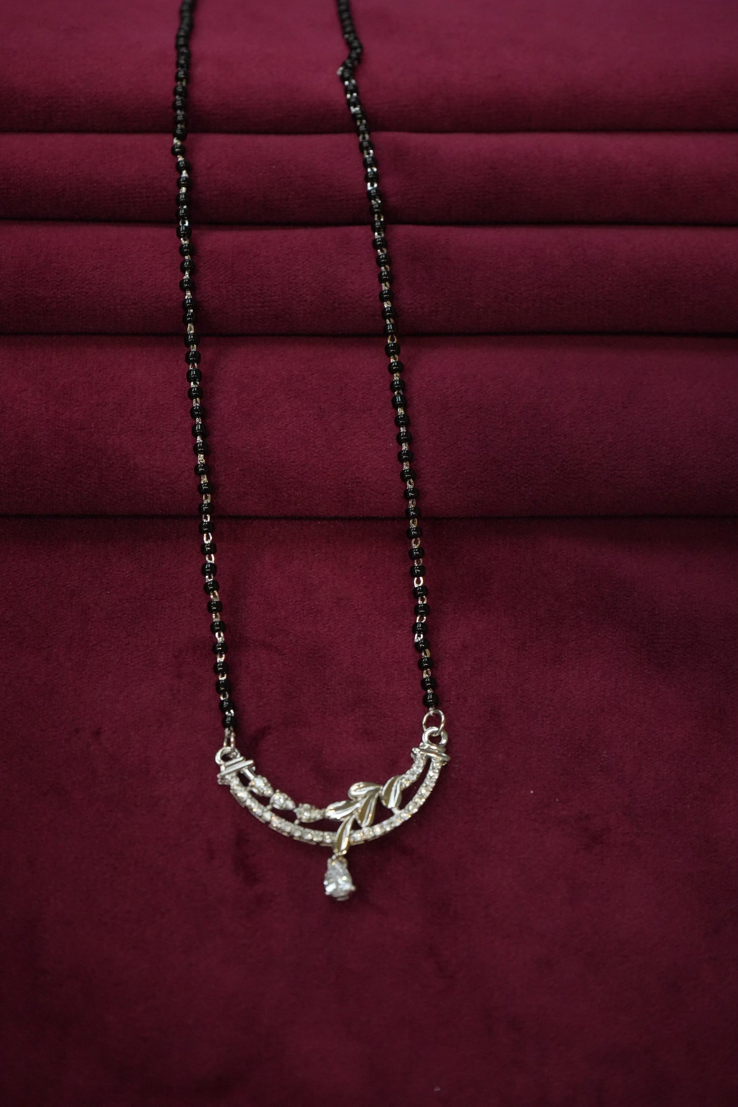 SILVER MANGALSUTRA MG008