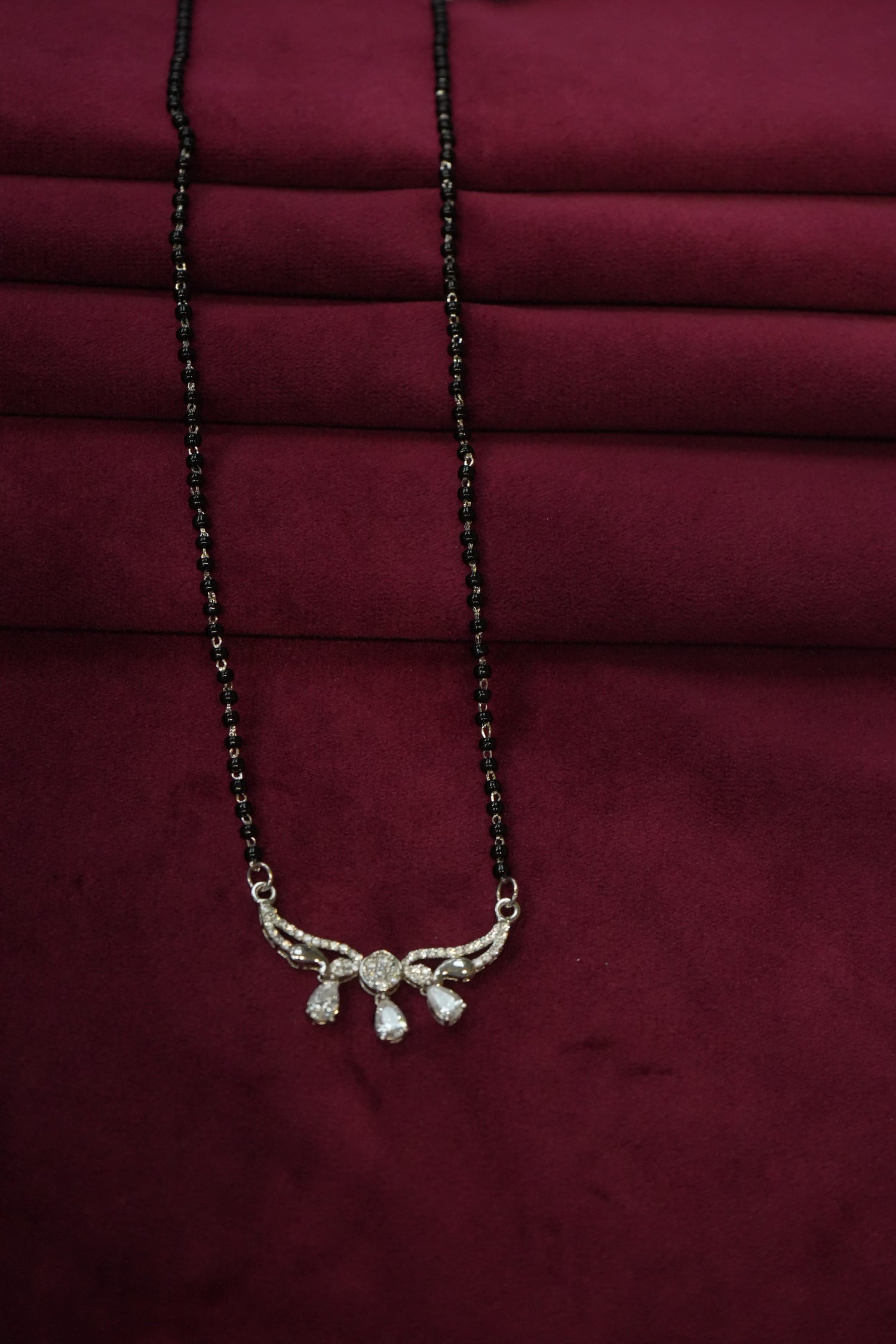 SILVER MANGALSUTRA MG006