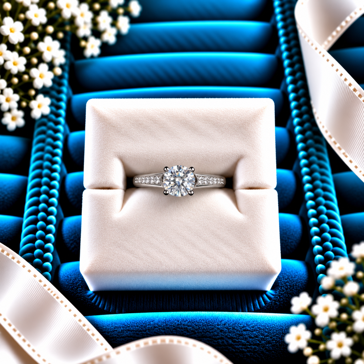 925 SILVER RING SIZE 6 GR288