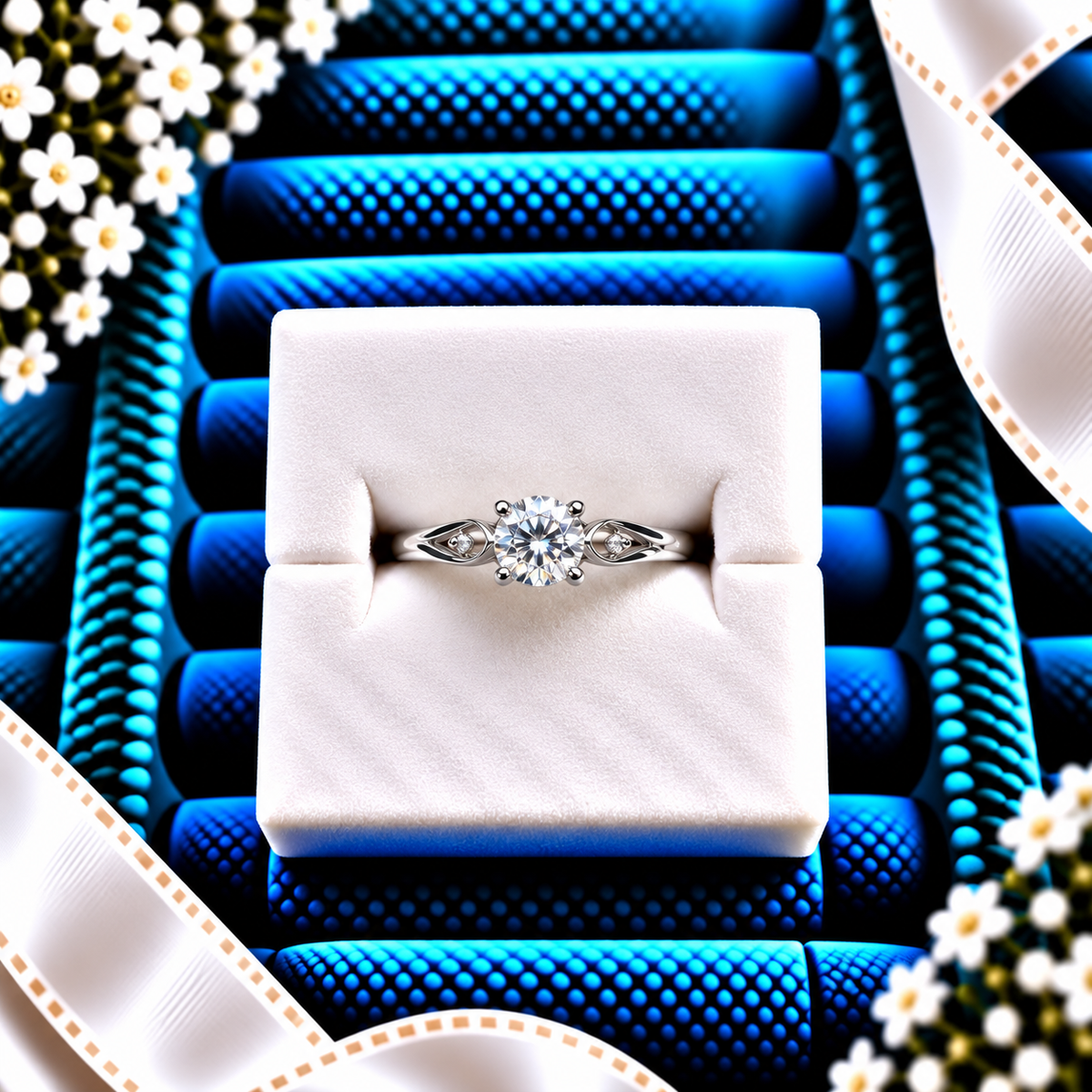 925 SILVER RING SIZE 6 GR229