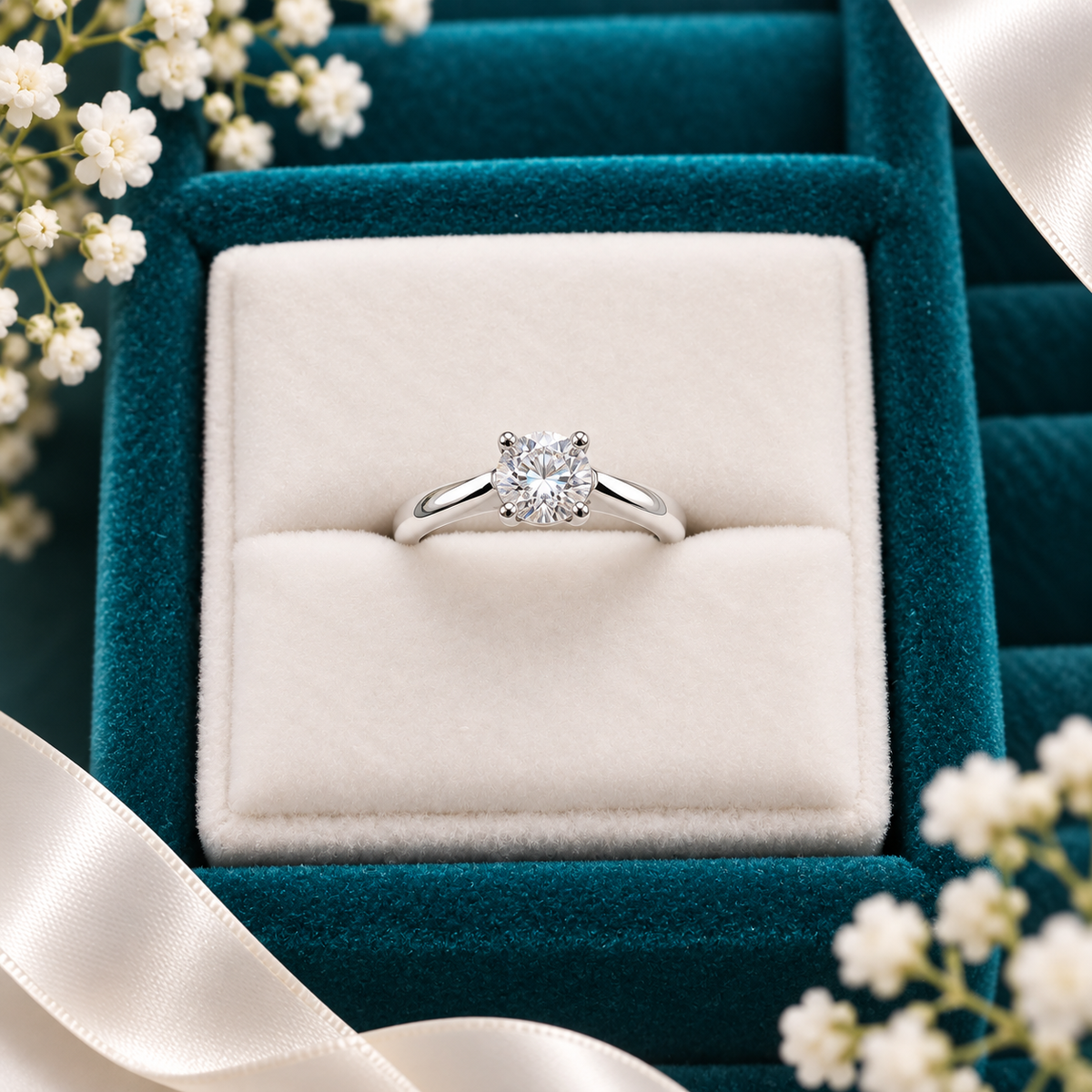 925 SILVER RING SIZE 5 GR072