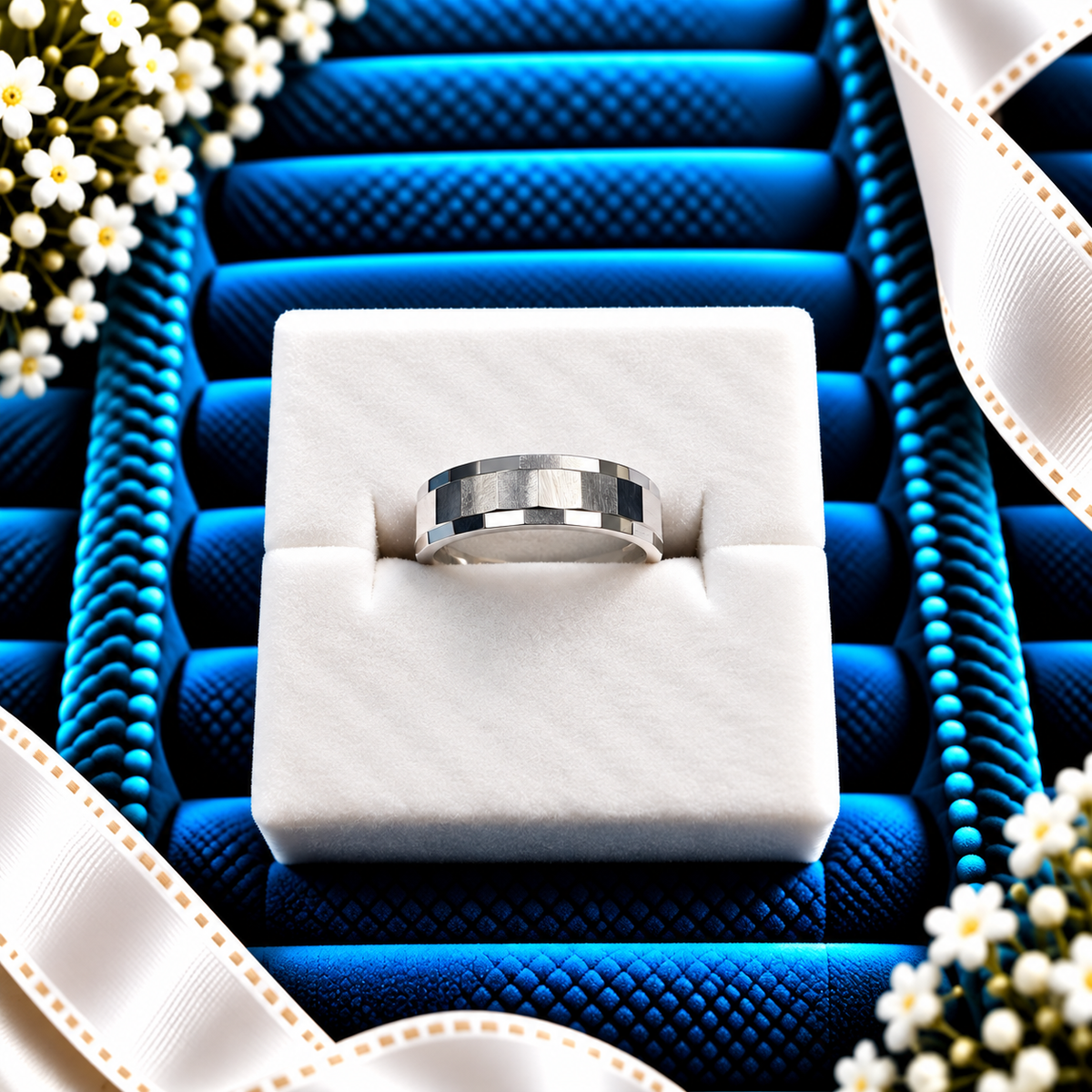 925 SILVER RING SIZE 5 GR741