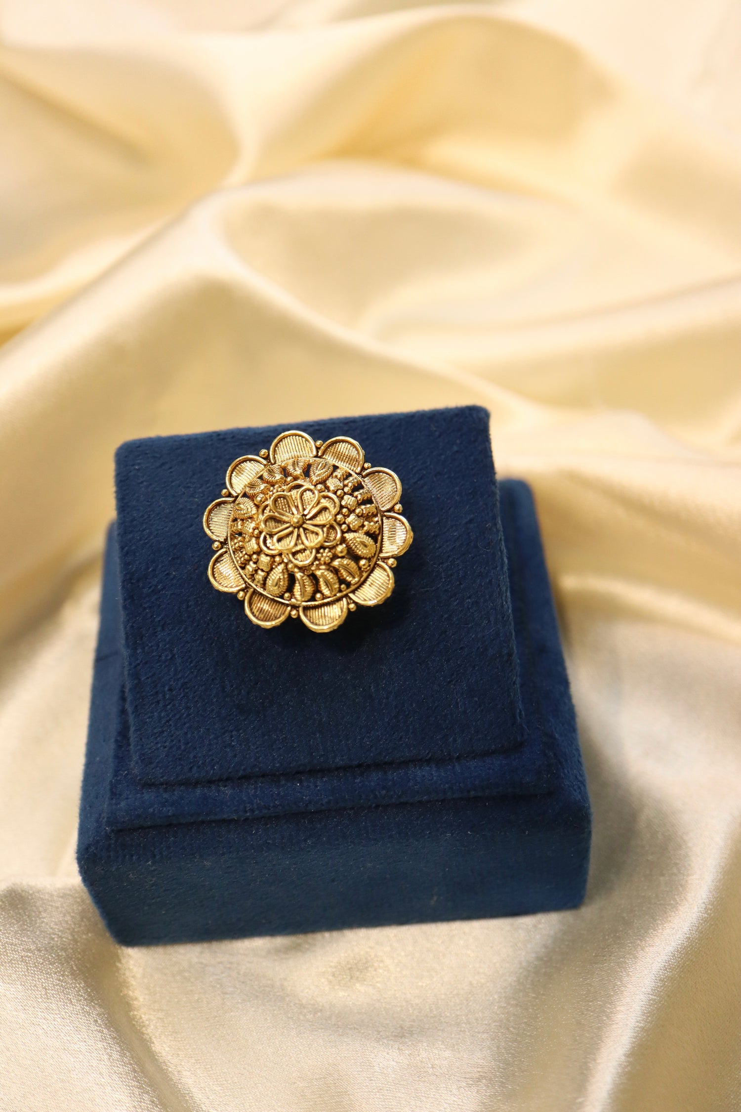 GOLD PLATED RING GP058