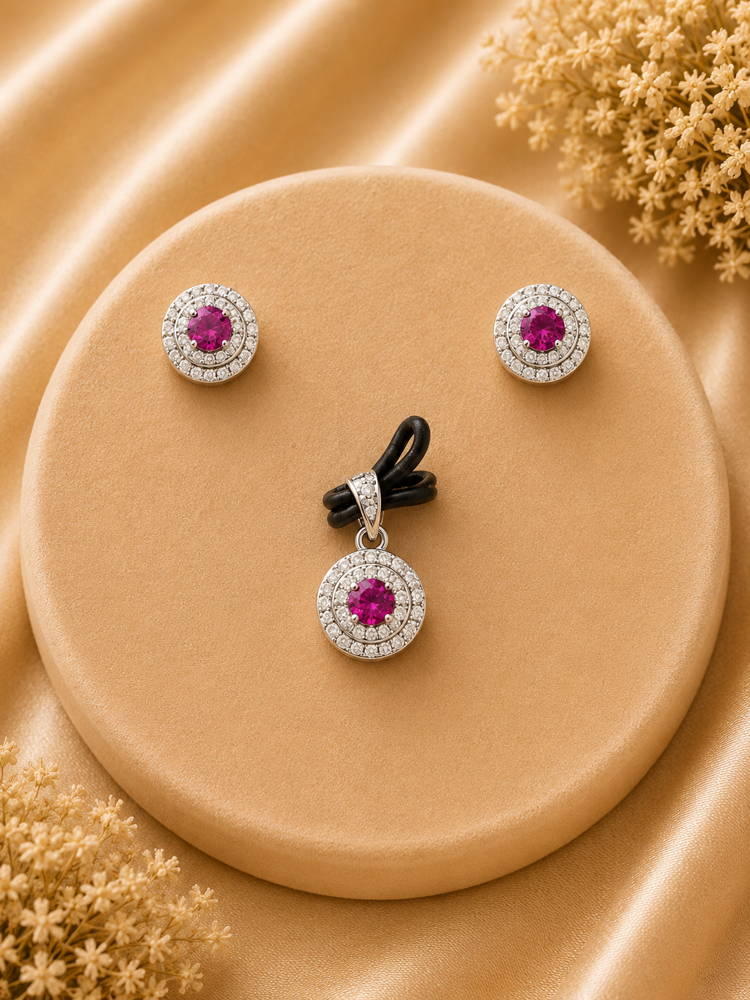 925 SILVER PENDANT SET PS086