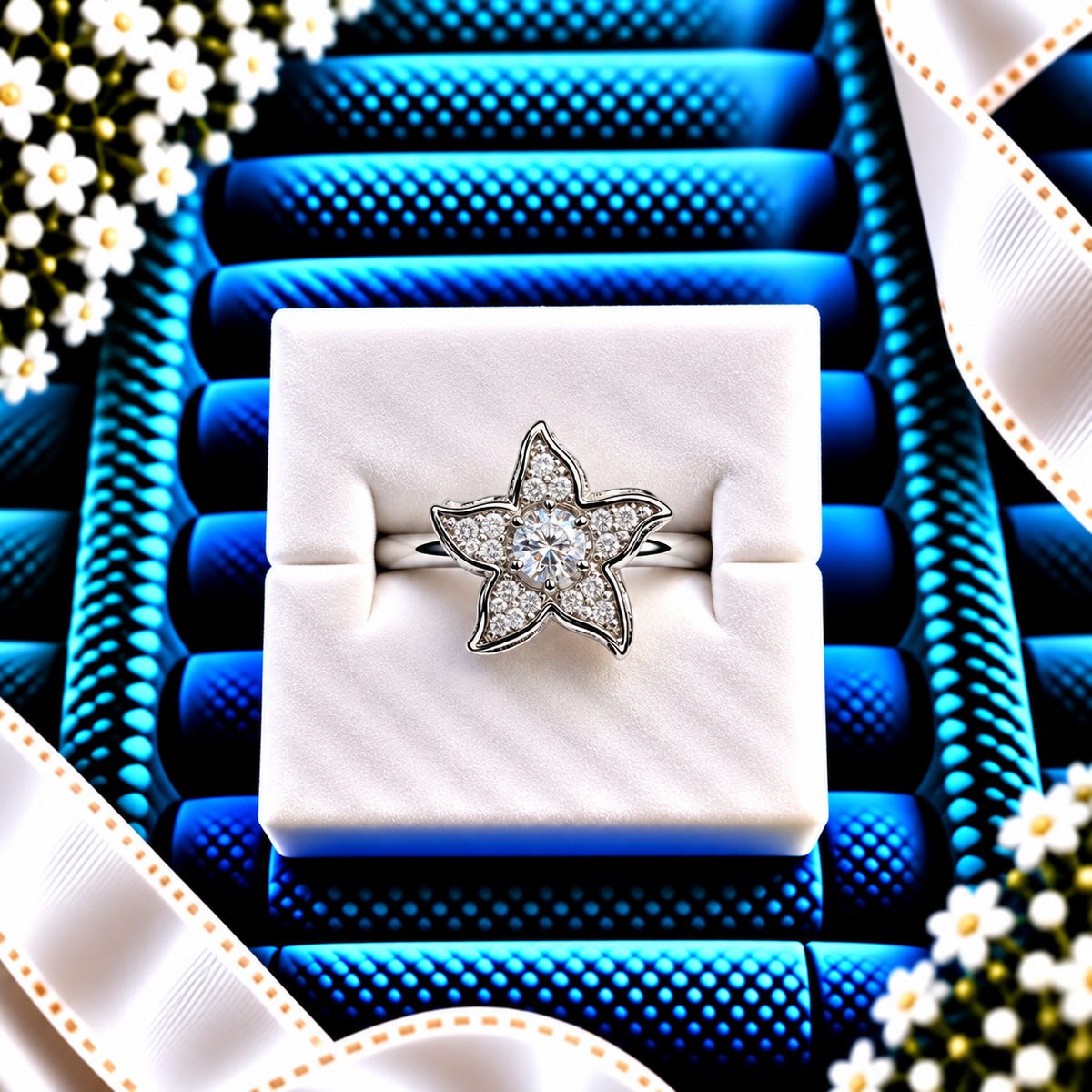 925 SILVER RING SIZE 6 GR362