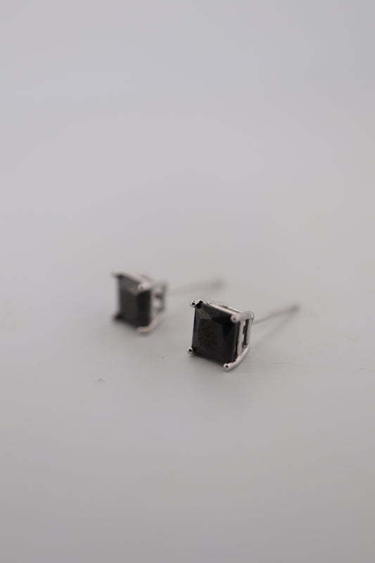 ZIRCON 925 SILVER STUDS BE025