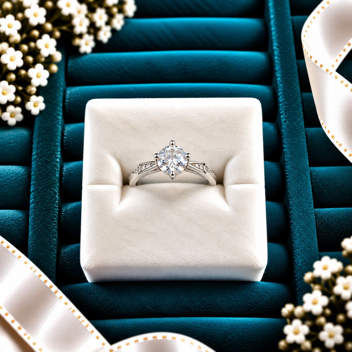 925 SILVER RING SIZE 7 GR376