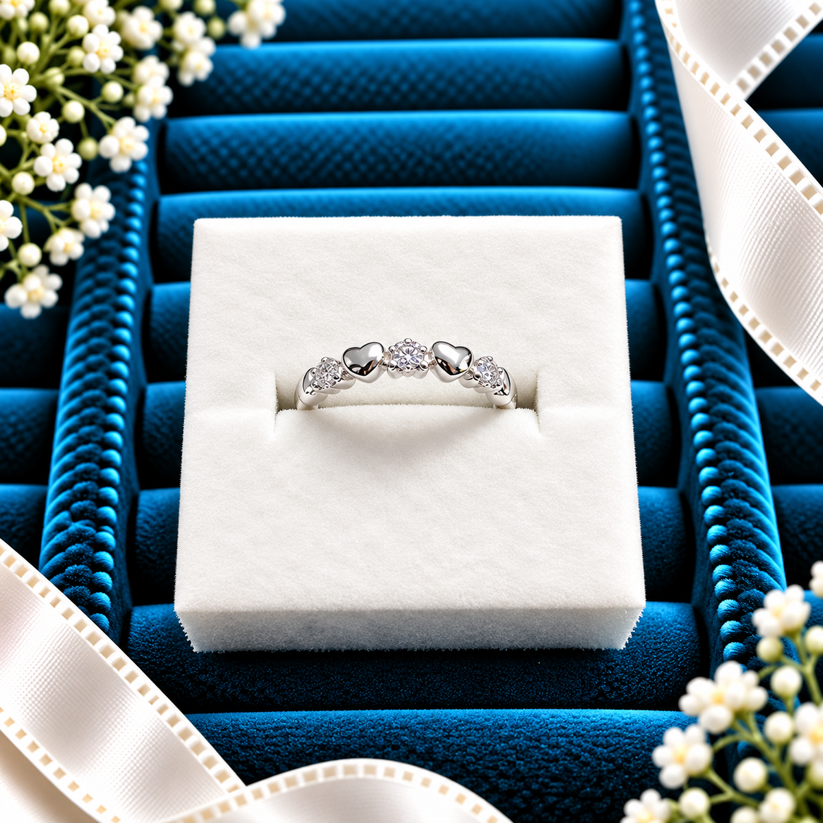 925 SILVER RING SIZE 5 GR020