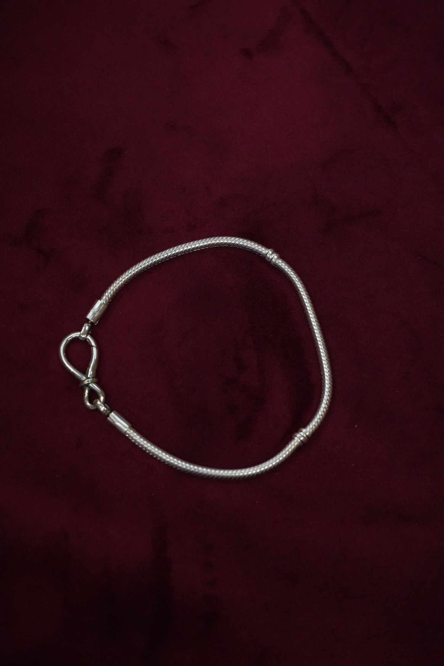 SILVER PANDORA BRACELET SIZE 20 PB099