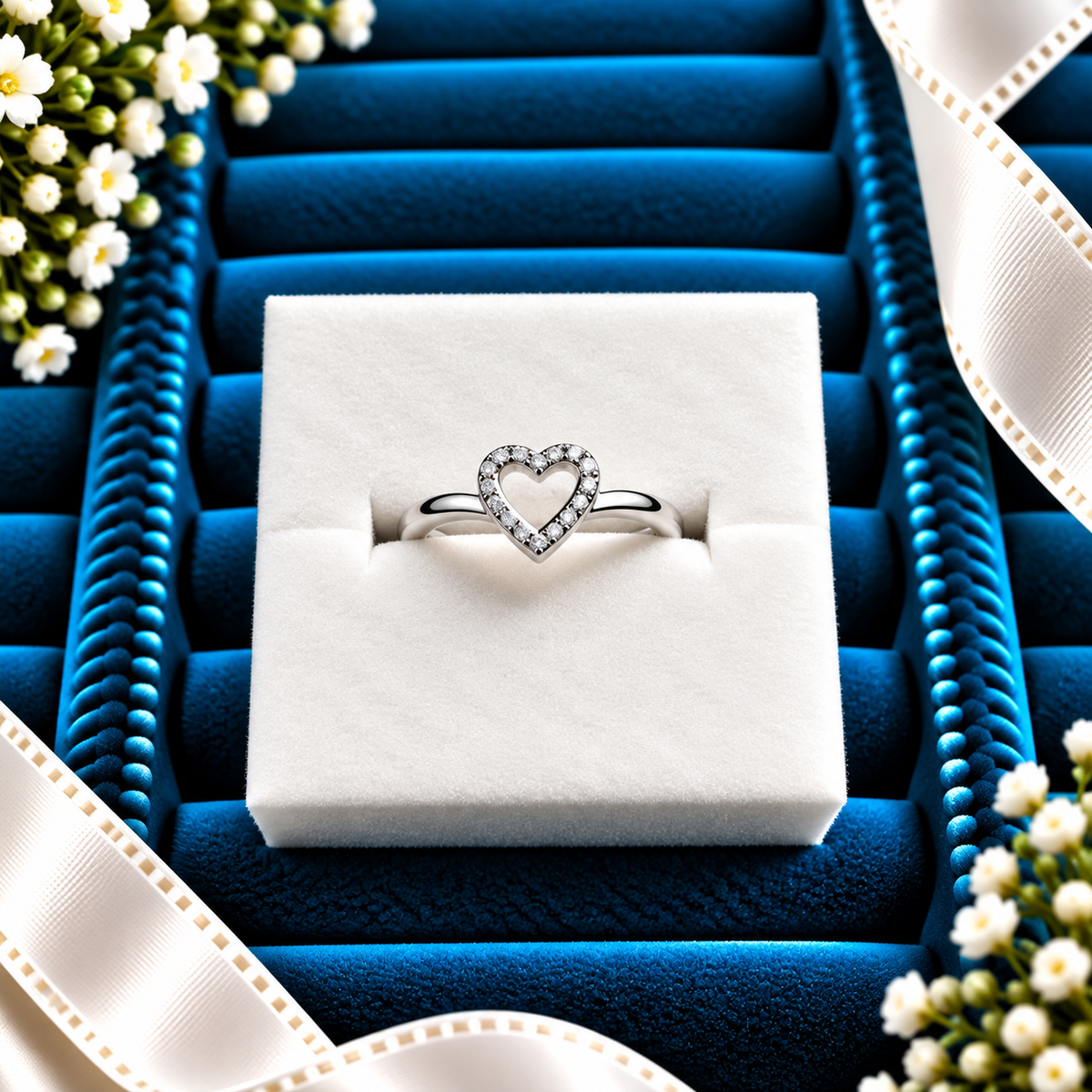 925 SILVER RING SIZE 5 GR044