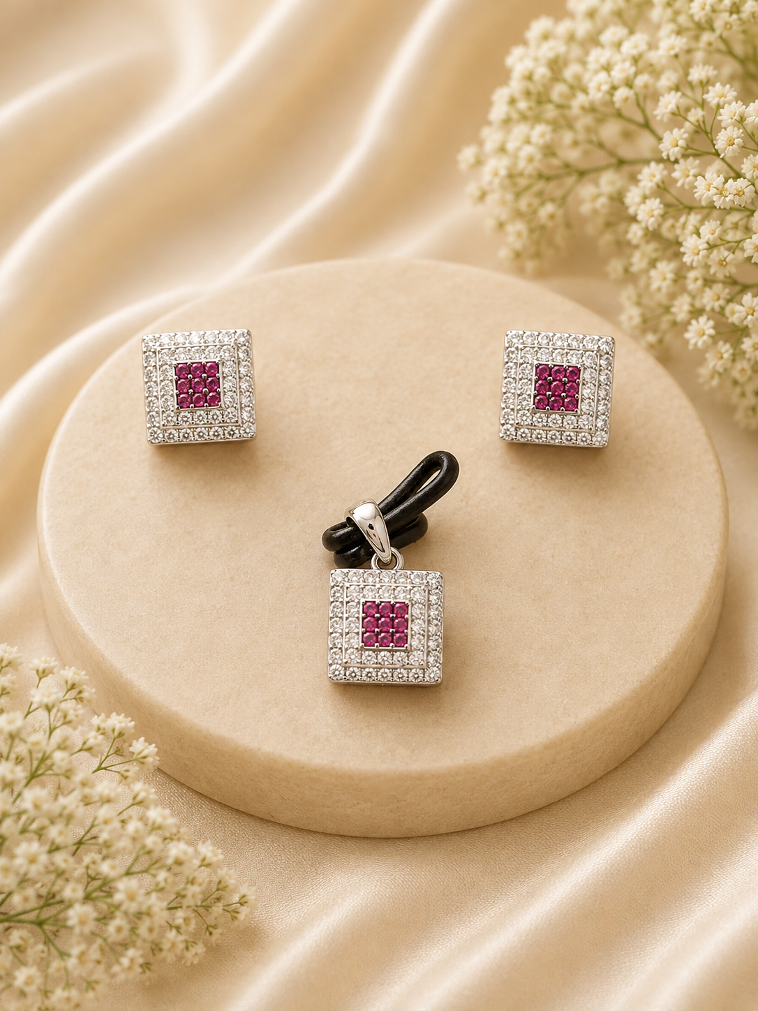 925 SILVER PENDANT SET PS106