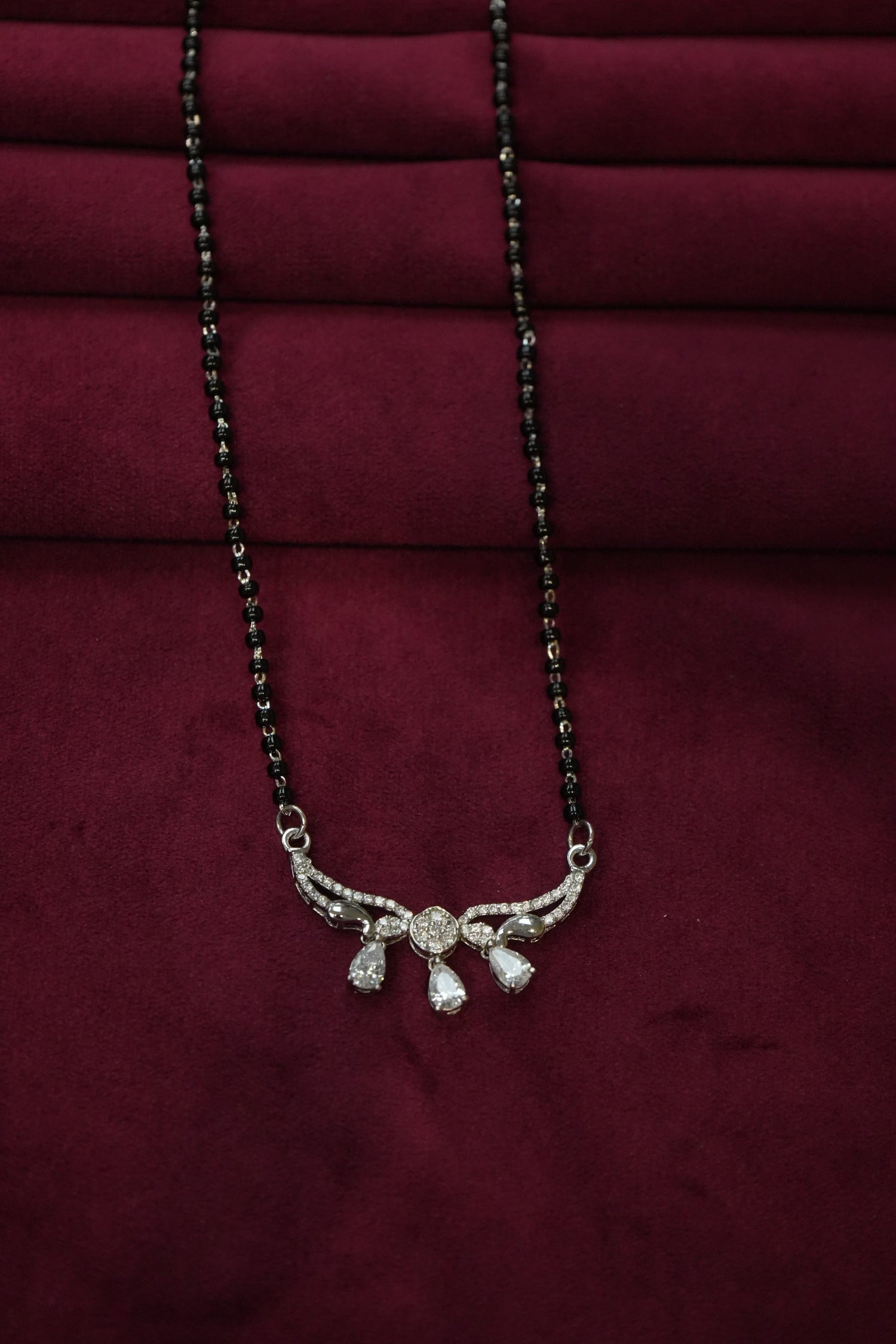 SILVER MANGALSUTRA MG006