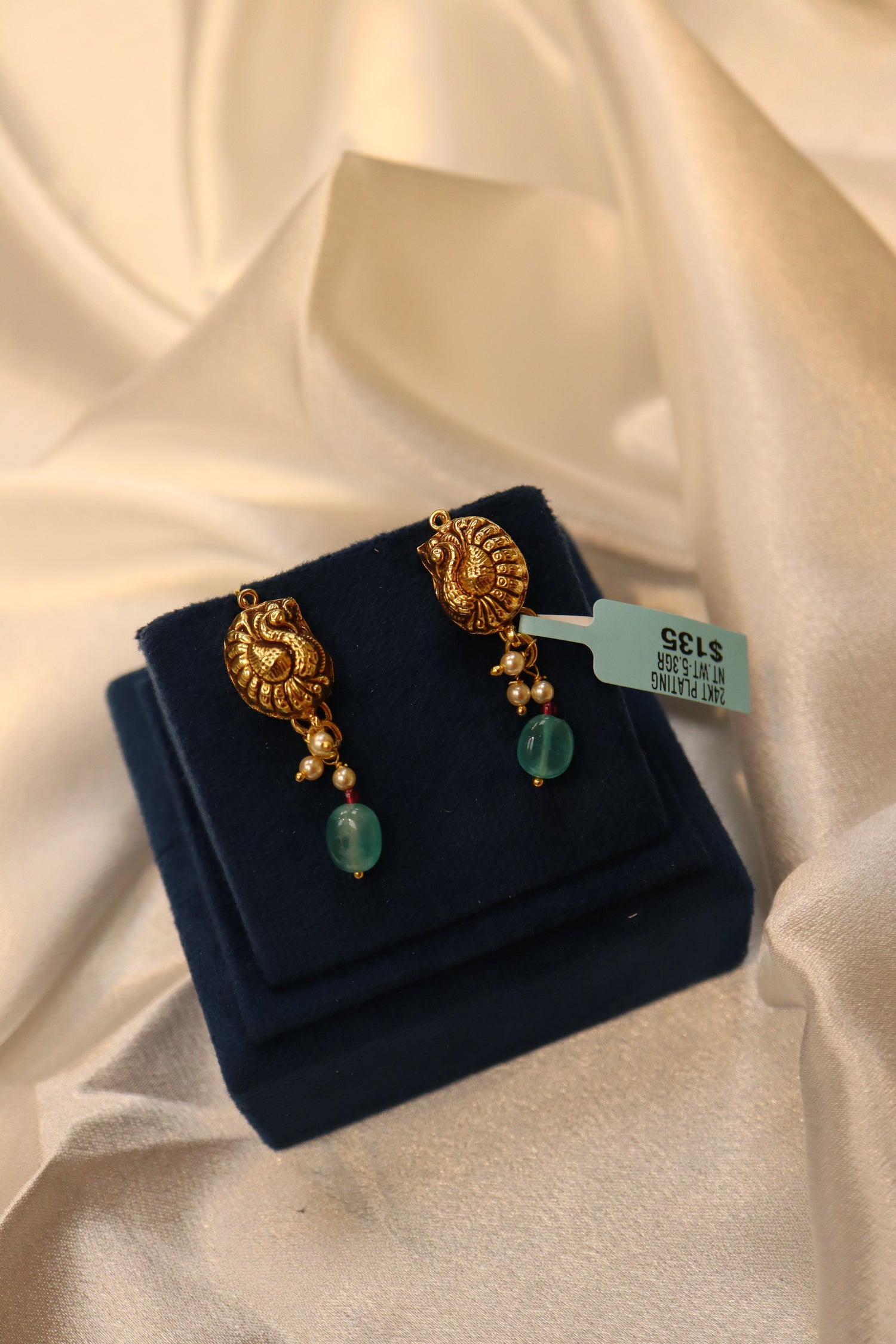 GOLD PLATED EARRINGS GP035