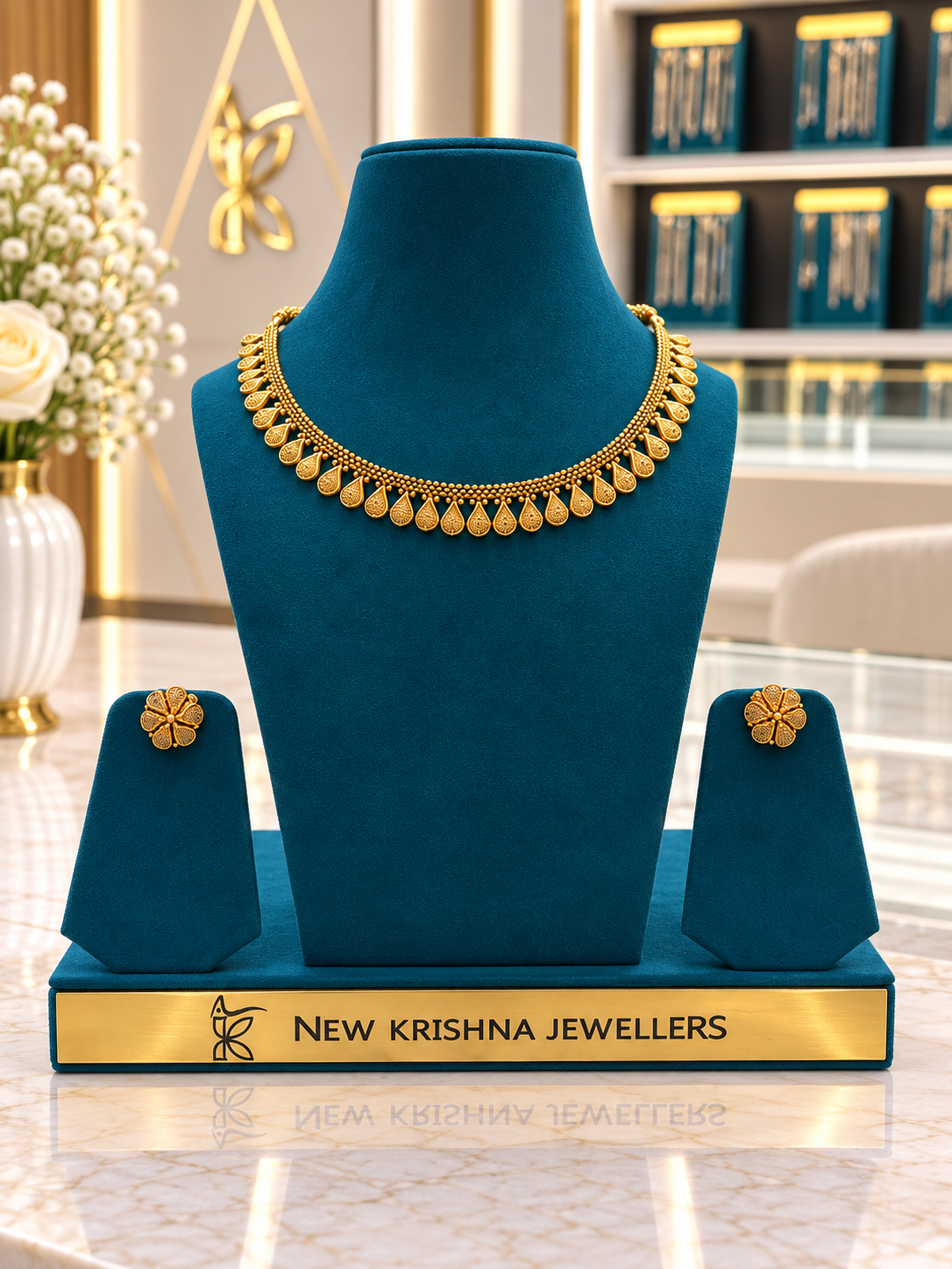 PURE SILVER GOLD PLATED SET GP165