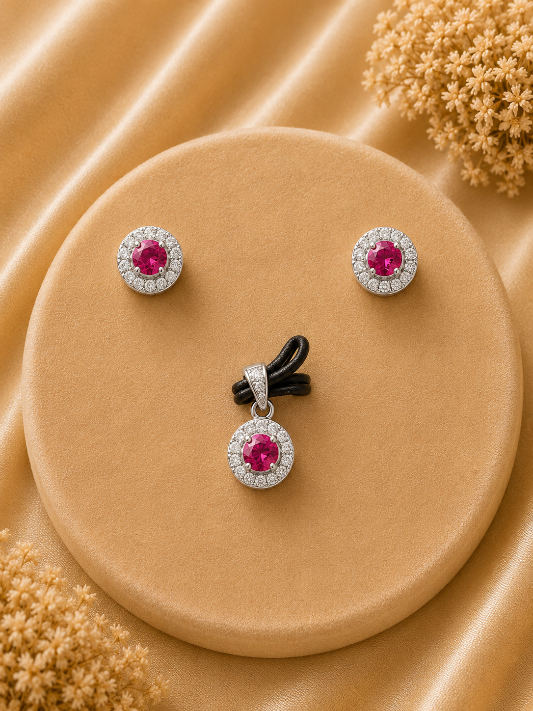 925 SILVER PENDANT SET PS085