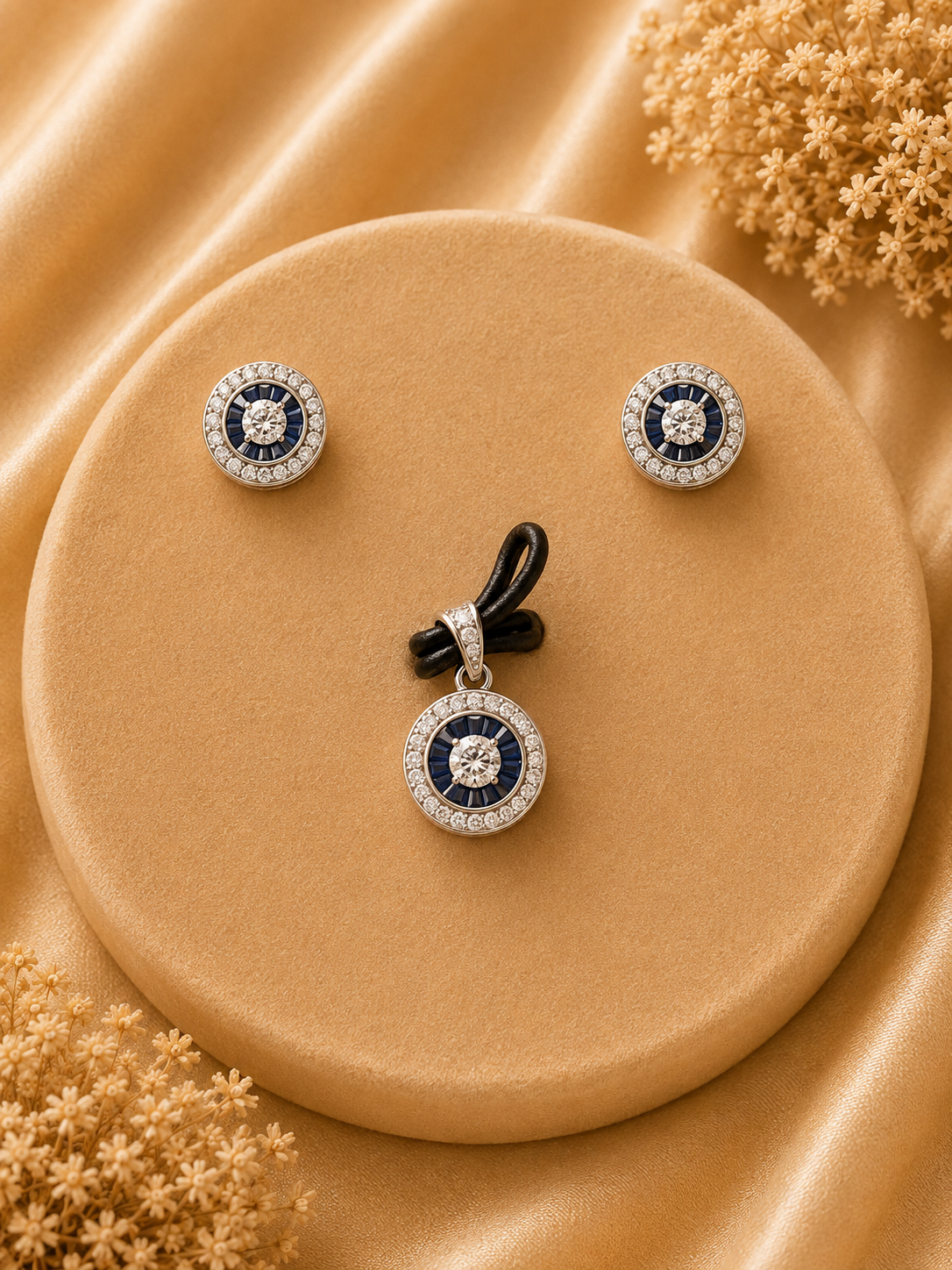 925 SILVER PENDANT SET PS090