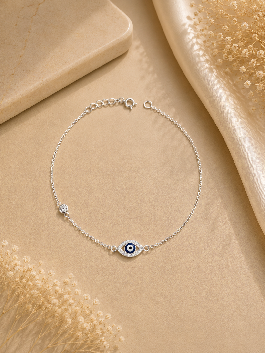 925 SILVER SINGLE ANKLET IA027