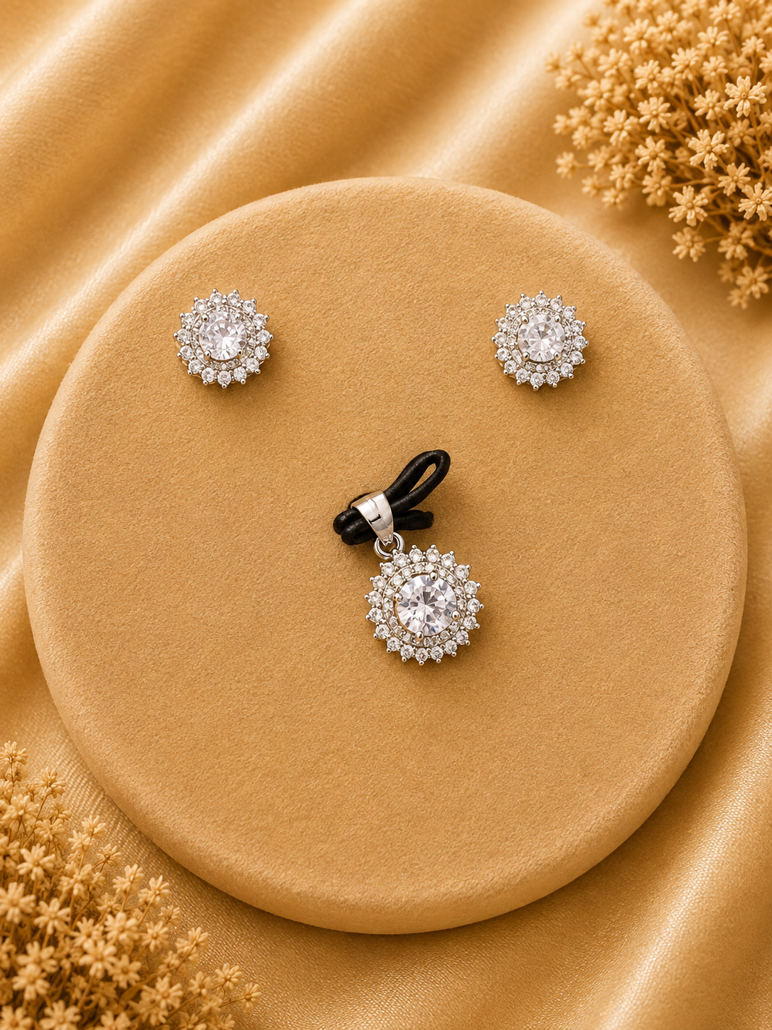 925 SILVER PENDANT SET PS035