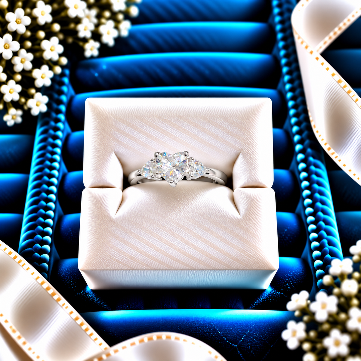 925 SILVER RING SIZE 4 GR007