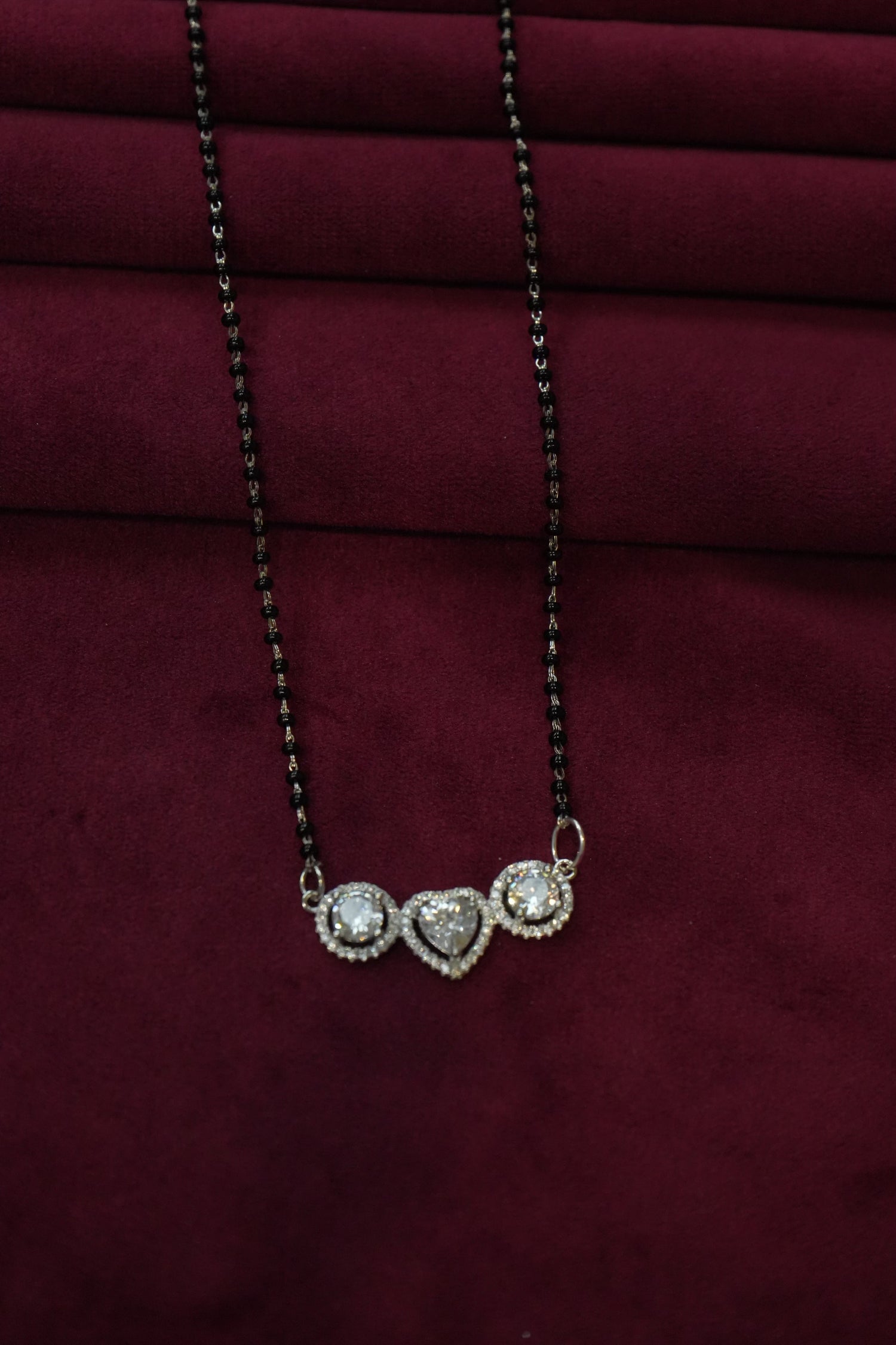 SILVER MANGALSUTRA MG022