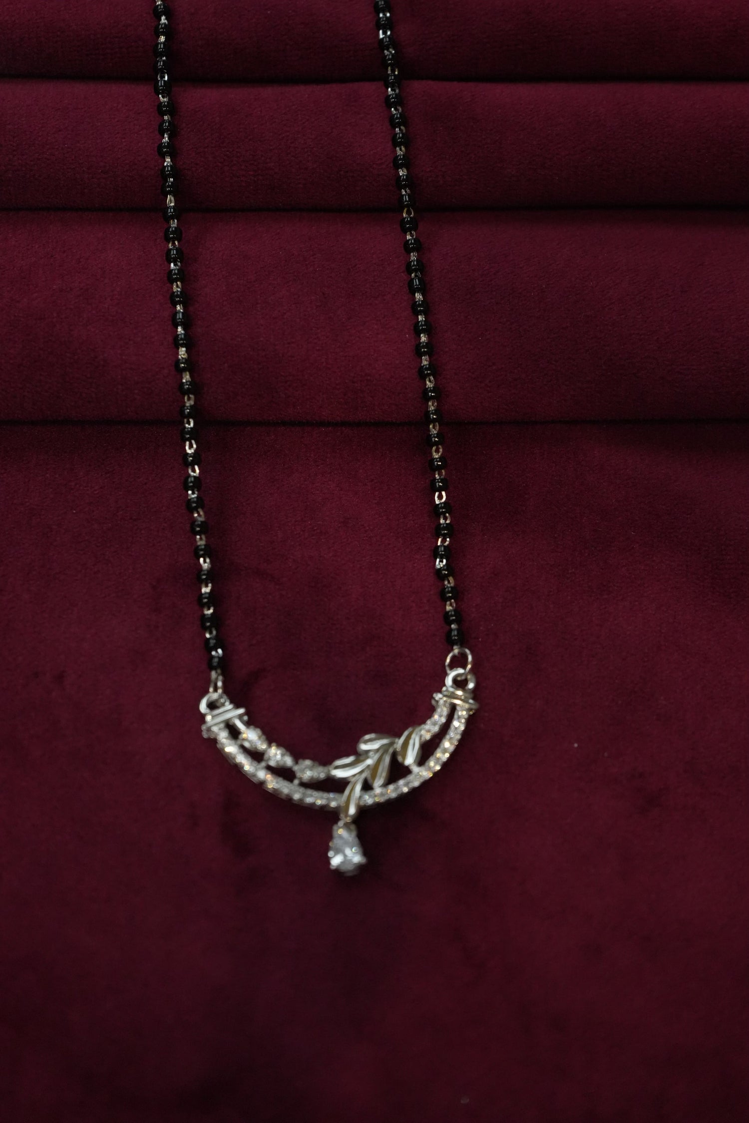 SILVER MANGALSUTRA MG008