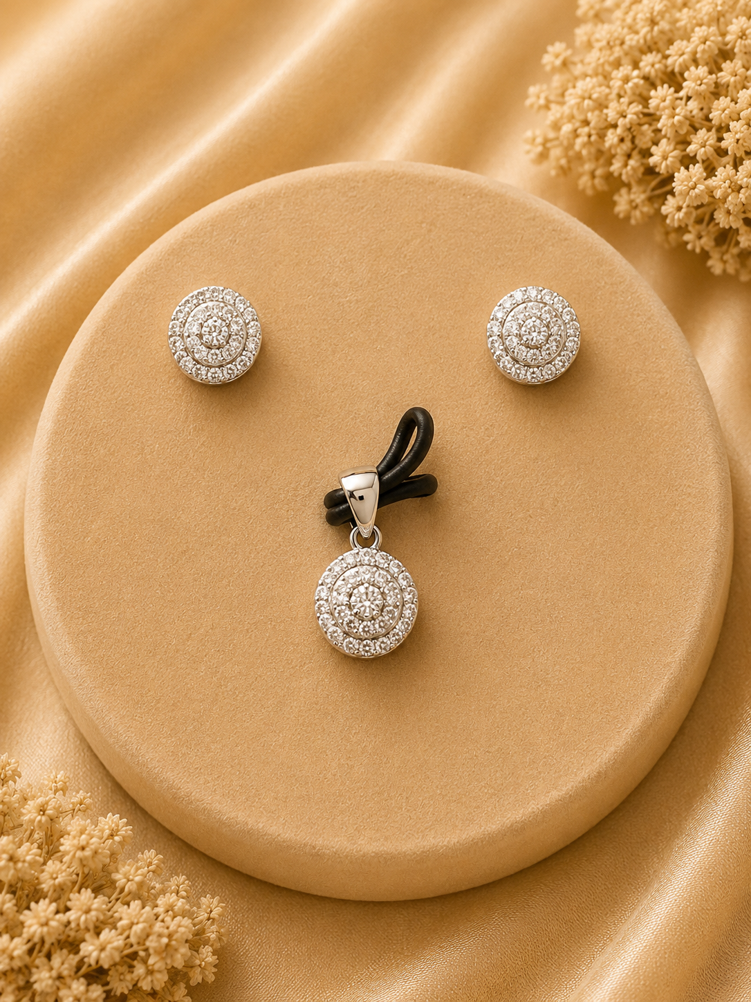925 SILVER PENDANT SET PS087