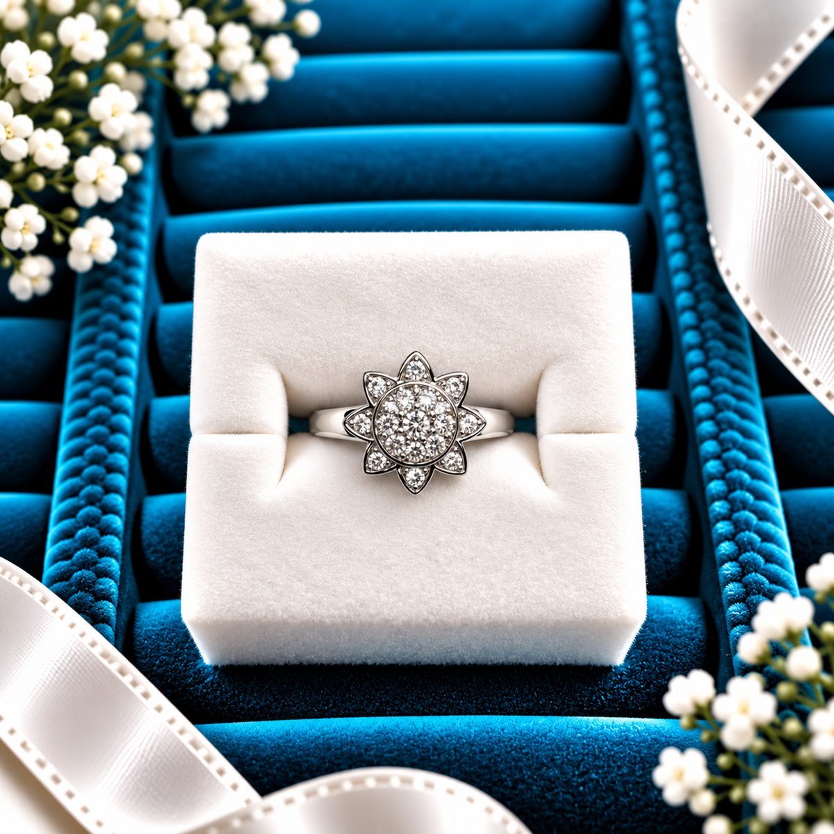 925 SILVER RING SIZE 5 GR033