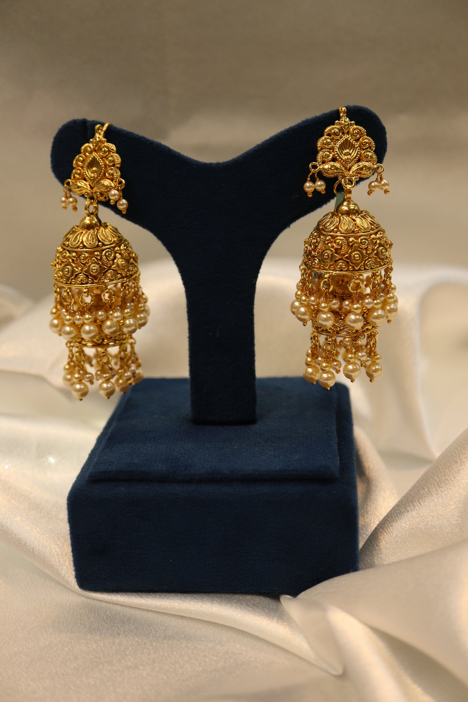 GOLD PLATED JHUMKI GP028