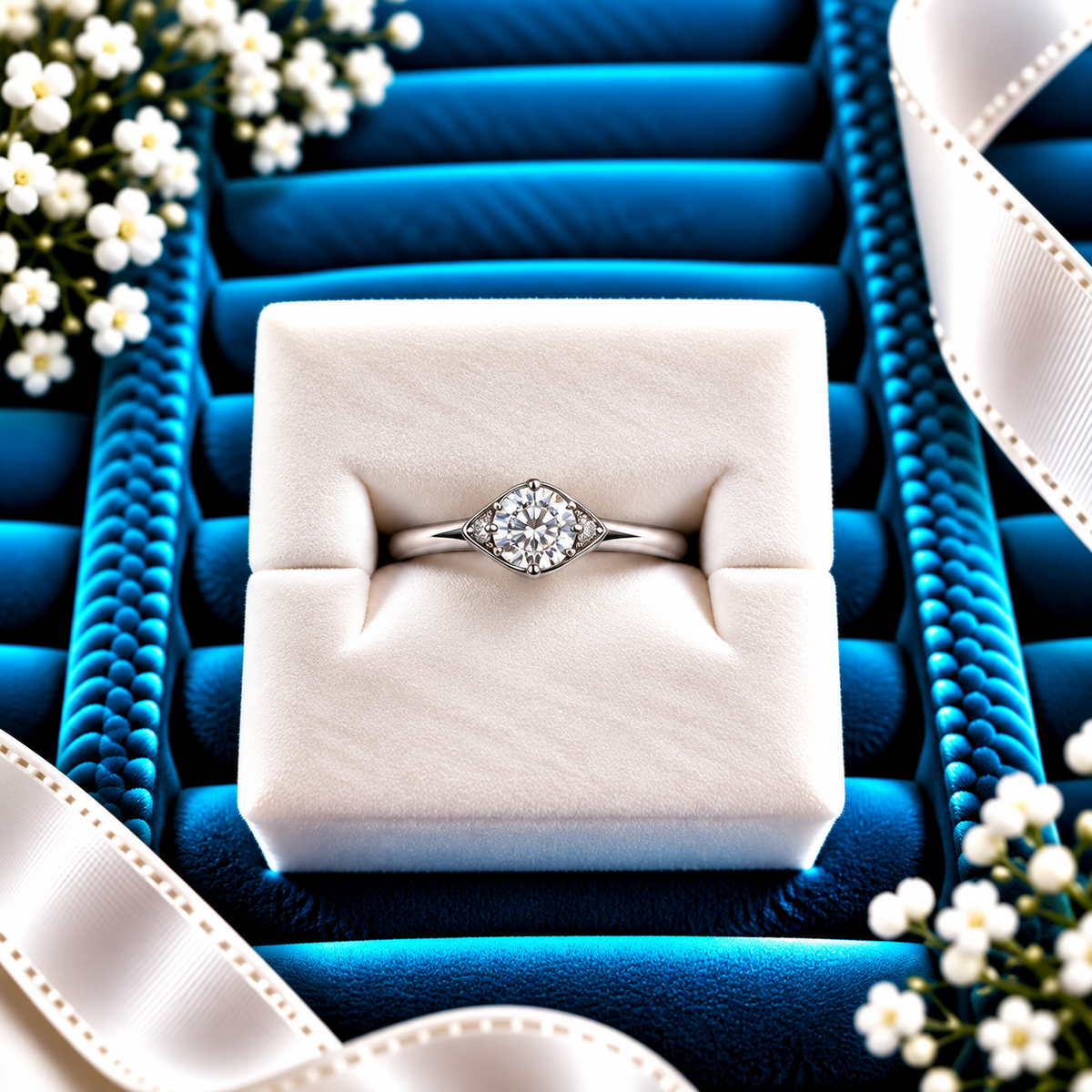 925 SILVER RING SIZE 6 GR218