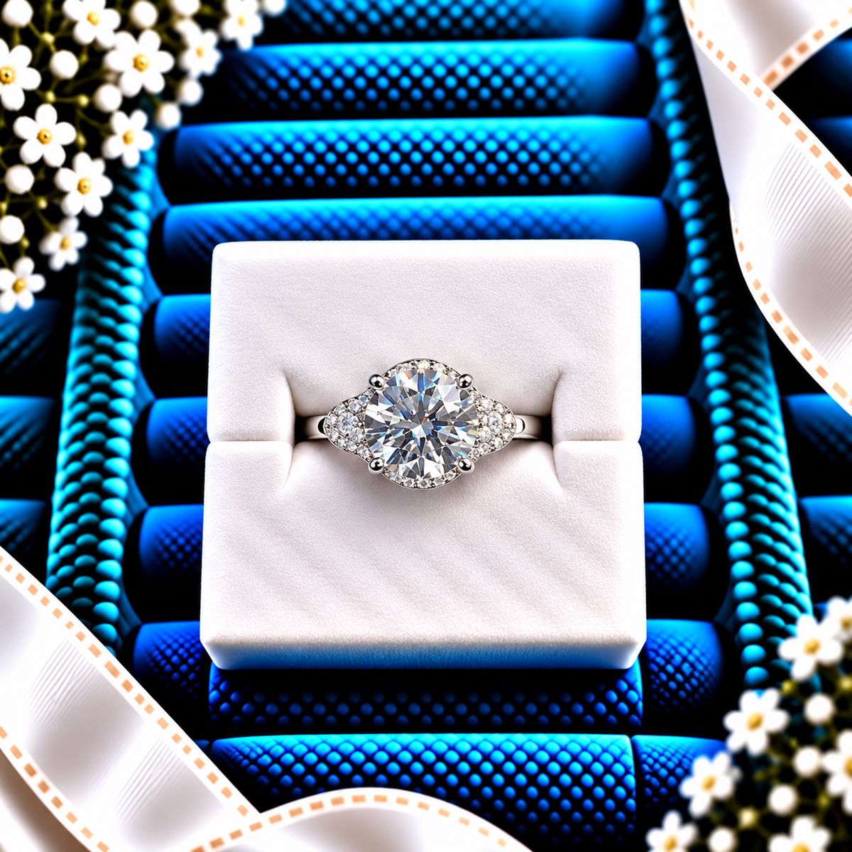 925 SILVER RING SIZE 6 GR349