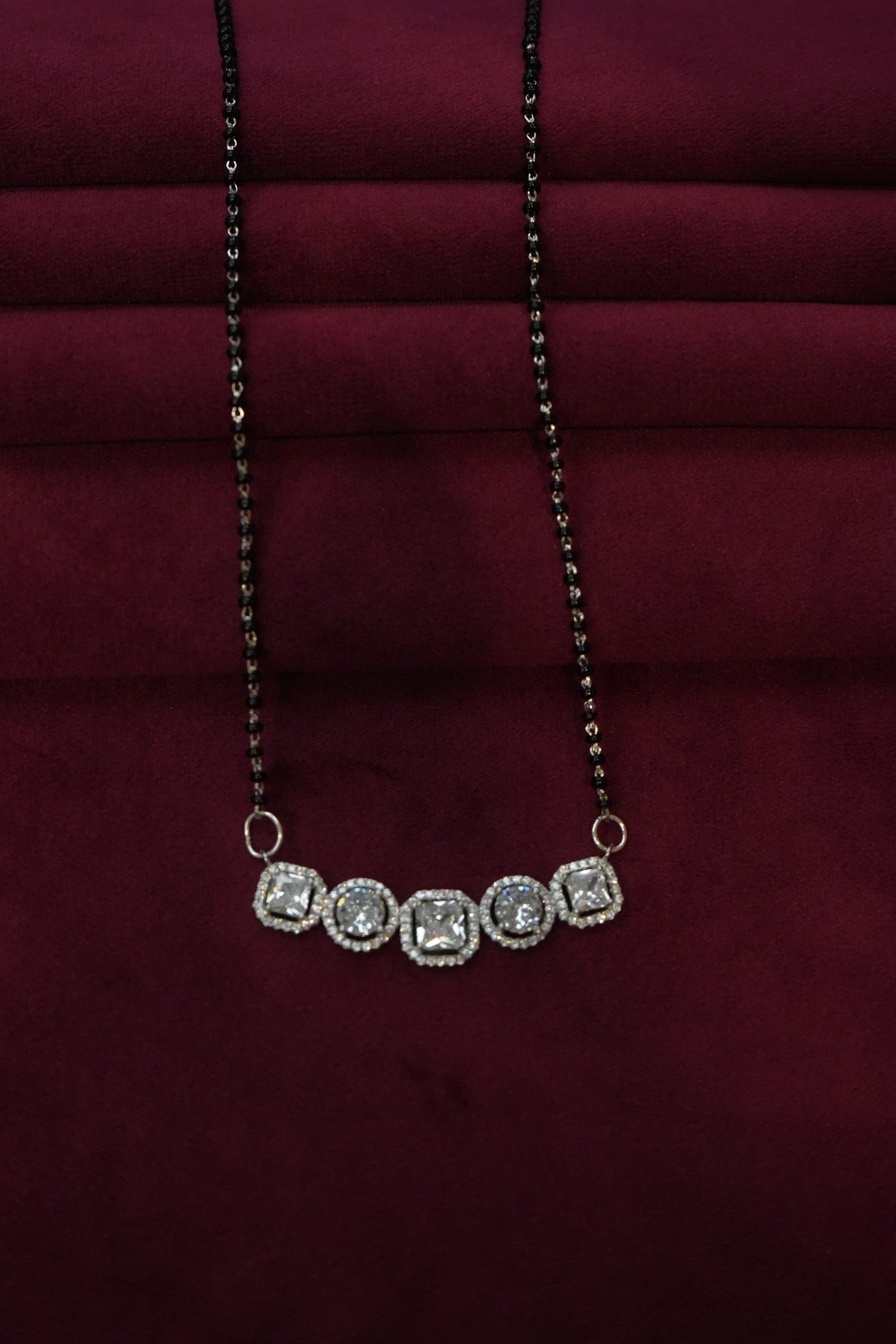 SILVER MANGALSUTRA MG019