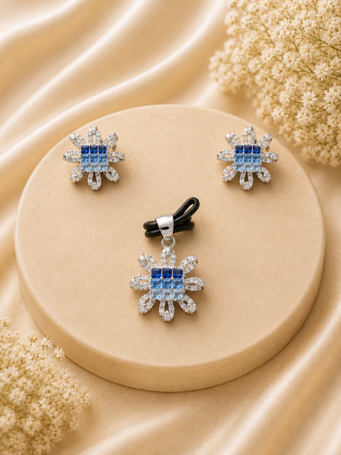 925 SILVER PENDANT SET PS098