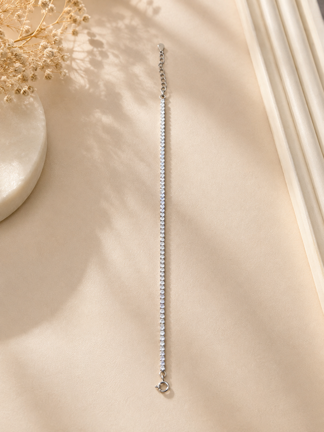 925 SILVER TENNIS BRACELET GB046