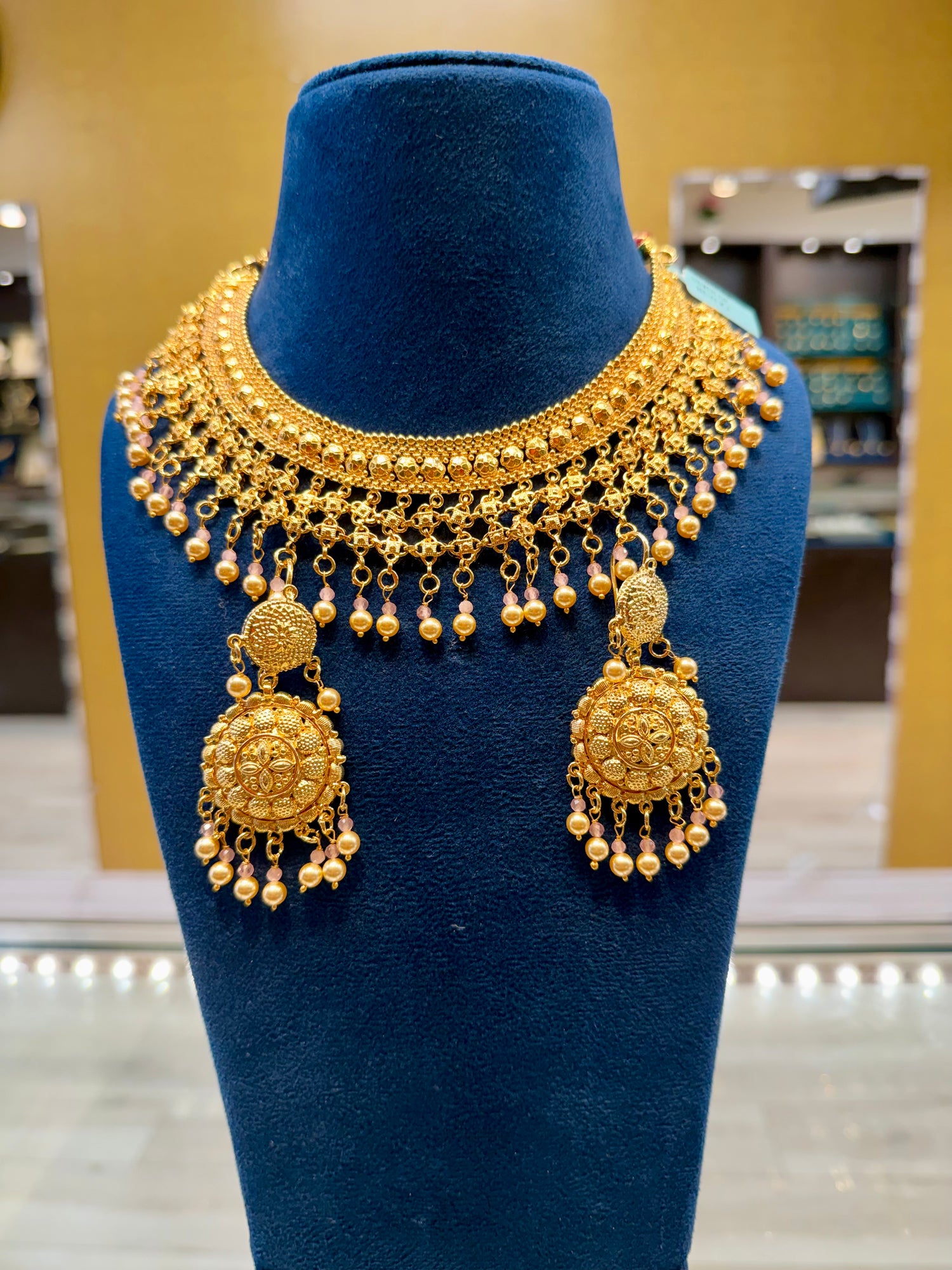 GOLD PLATED SET 62.6gr