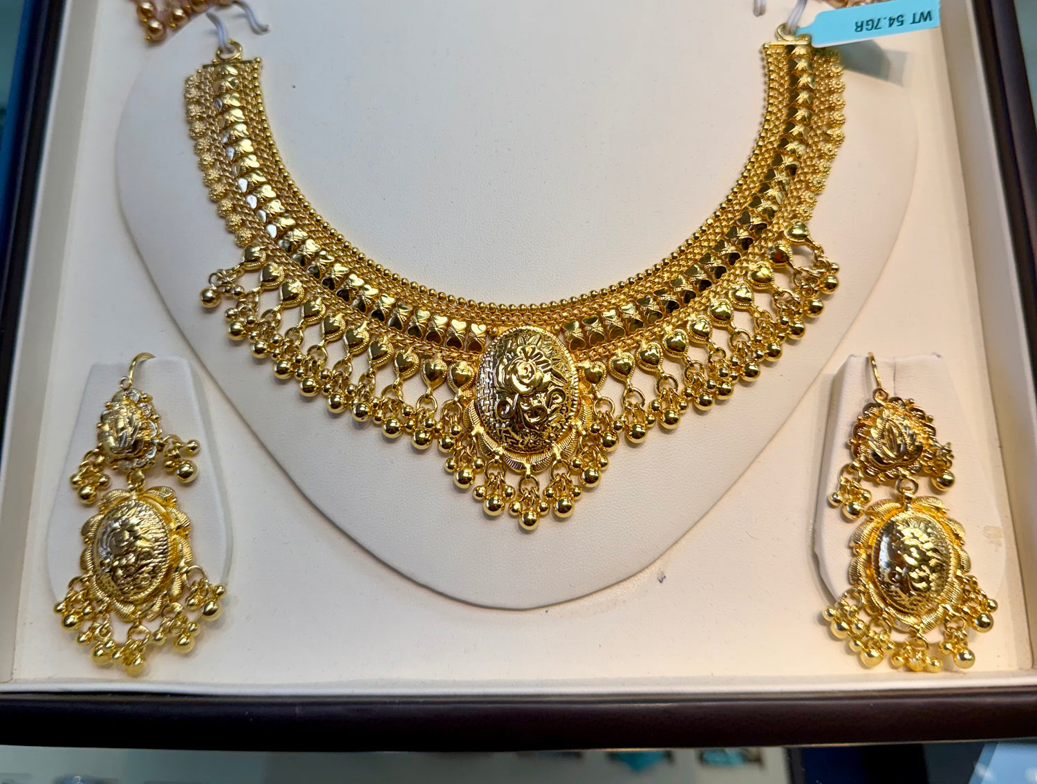 GOLD PLATED SET 54.7gr
