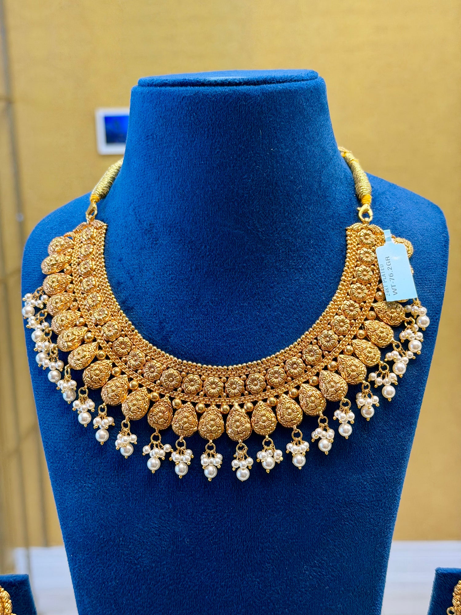 GOLD PLATED SET 76.2gr