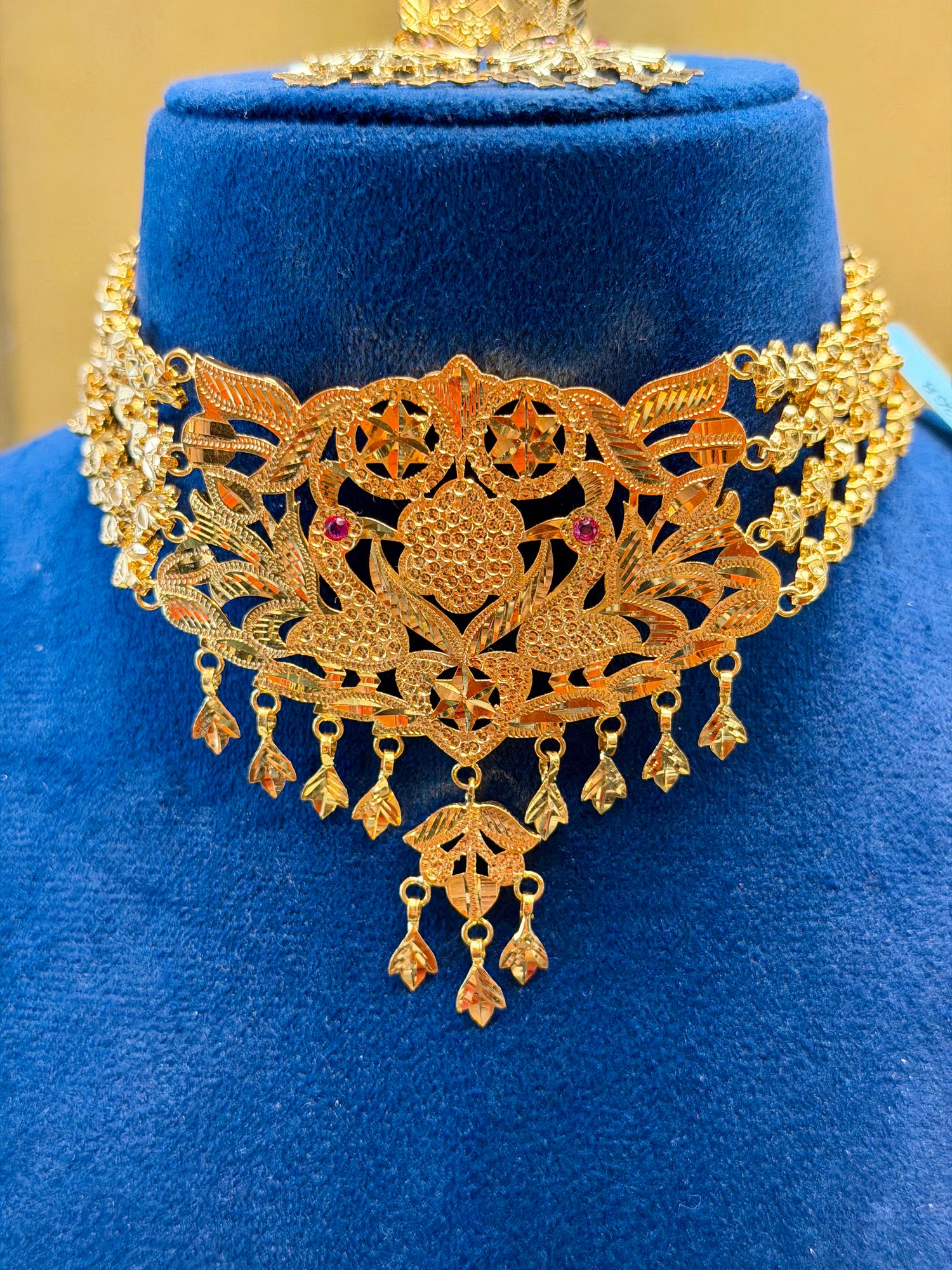 GOLD PLATED MORNI SET 30.3gr