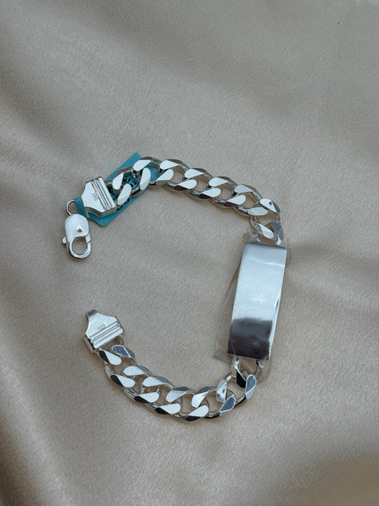 SILVER BRACELET SIZE 8.5 BB022