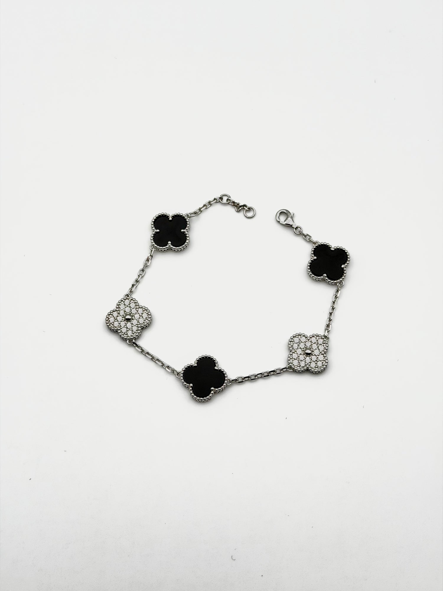 SILVER MOISSANITE BRACELET 5887