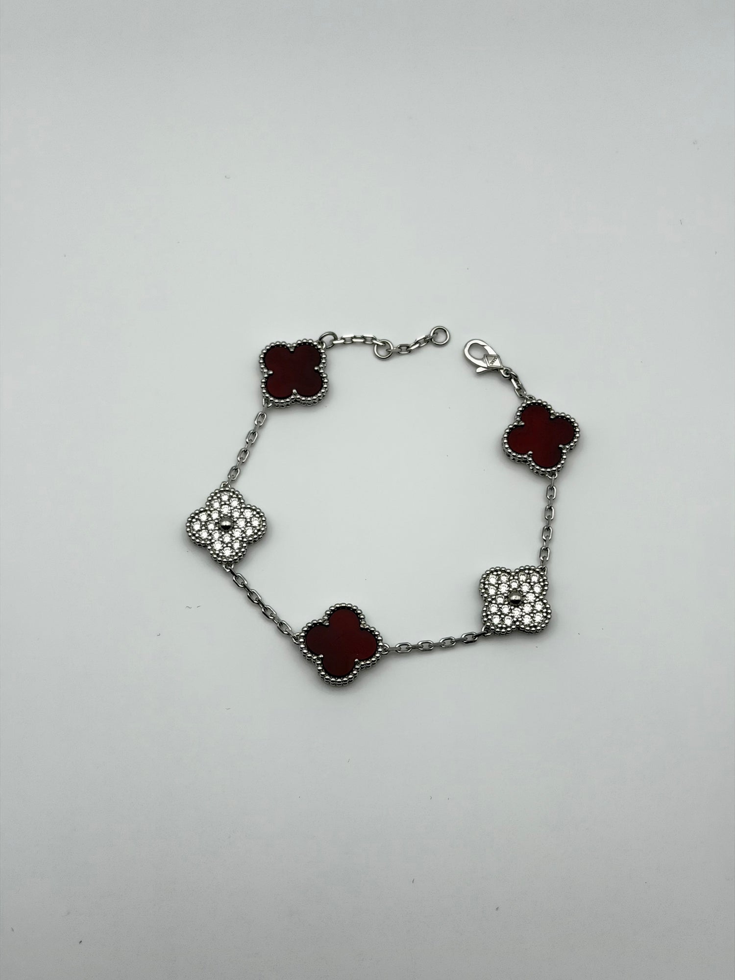 SILVER MOISSSANITE BRACELET 5864